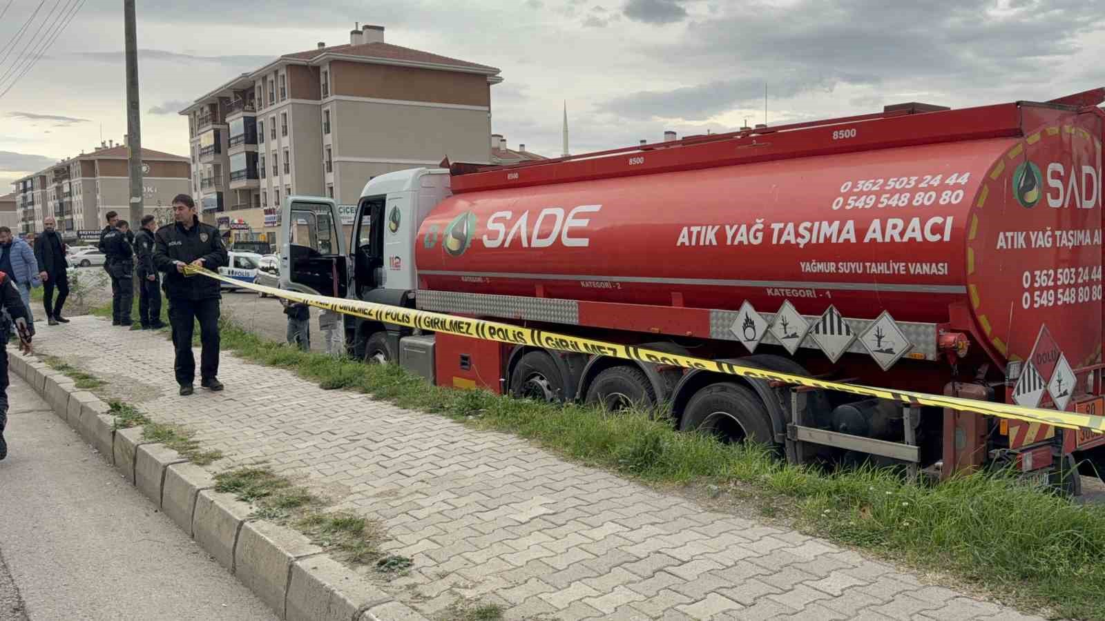 tanker surucusu aracta silahla vurulmus halde olu bulundu 3 LlMDGR2S