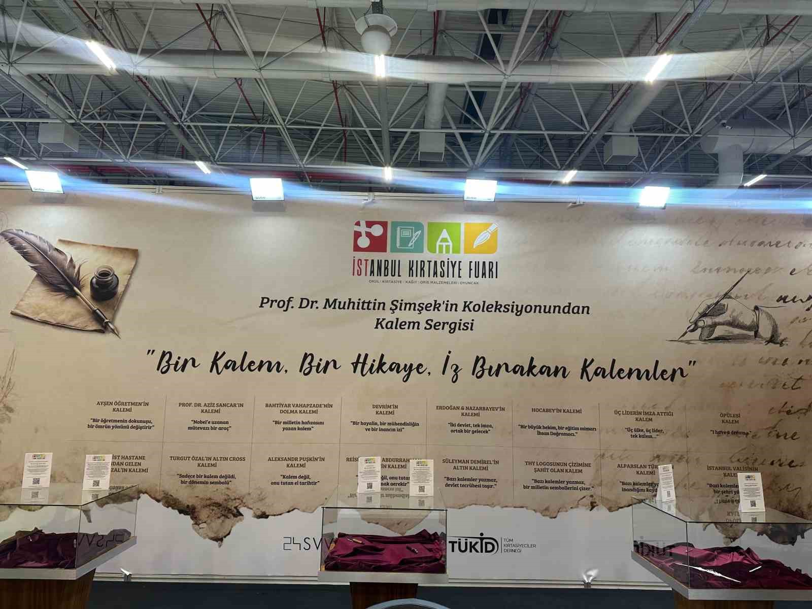 Tarihe iz bırakan kalemler, 32’nci İstanbul Kırtasiye Fuarı’nda sergilendi 4 tarihe iz birakan kalemler 32nci istanbul kirtasiye fuarinda sergilendi 0 ZsrKpHeI