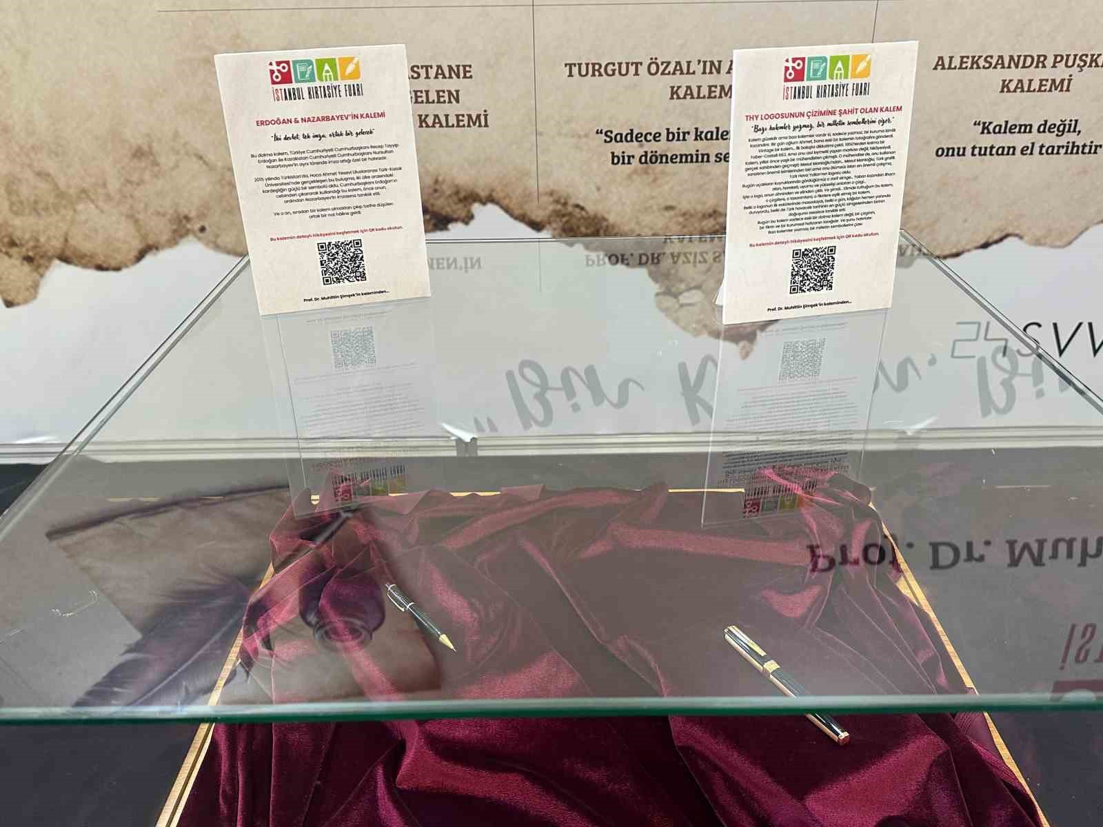 Tarihe iz bırakan kalemler, 32’nci İstanbul Kırtasiye Fuarı’nda sergilendi 7 tarihe iz birakan kalemler 32nci istanbul kirtasiye fuarinda sergilendi 3 VhhpjM5V