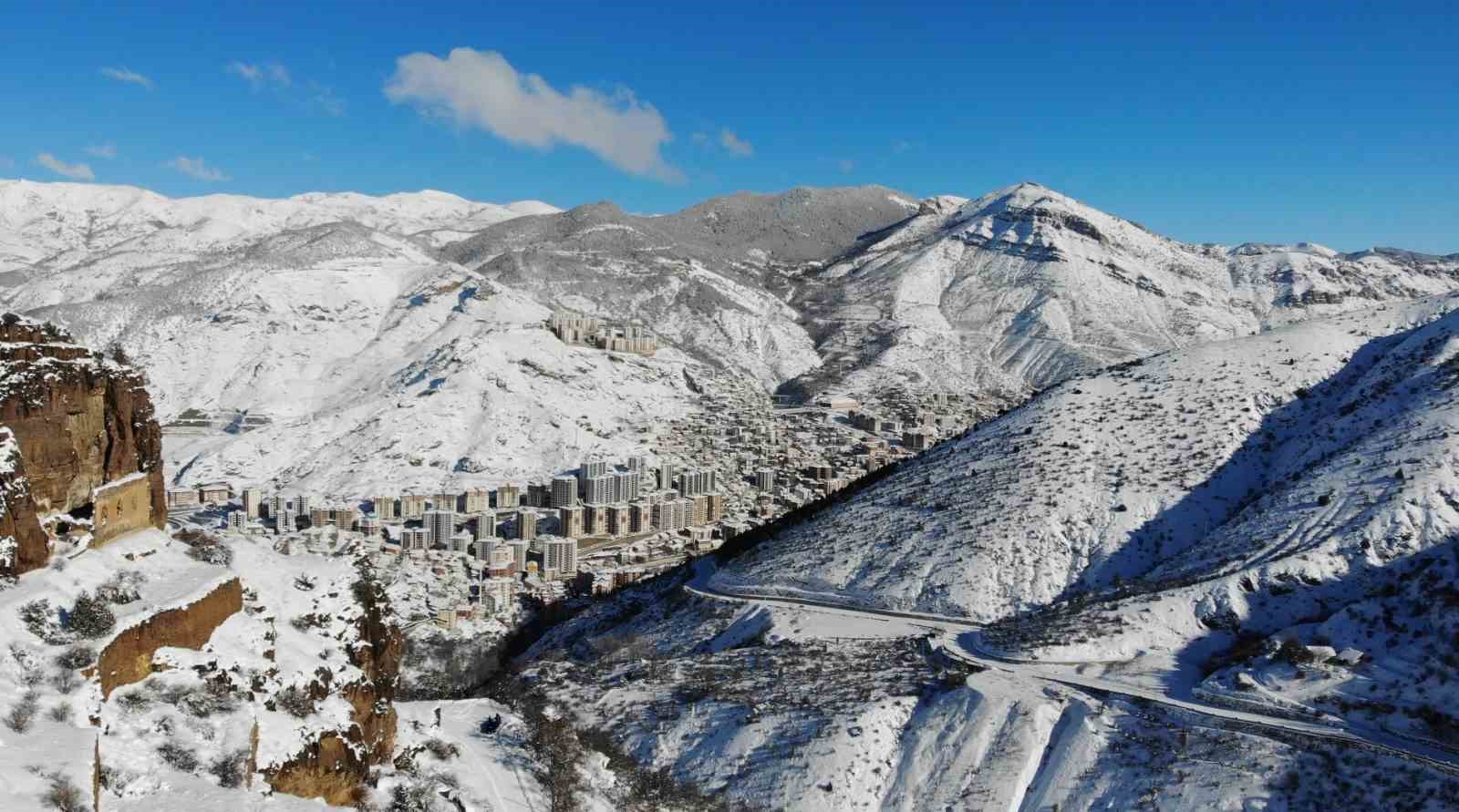 tarihi suleymaniye mahallesinden kar manzaralari 4