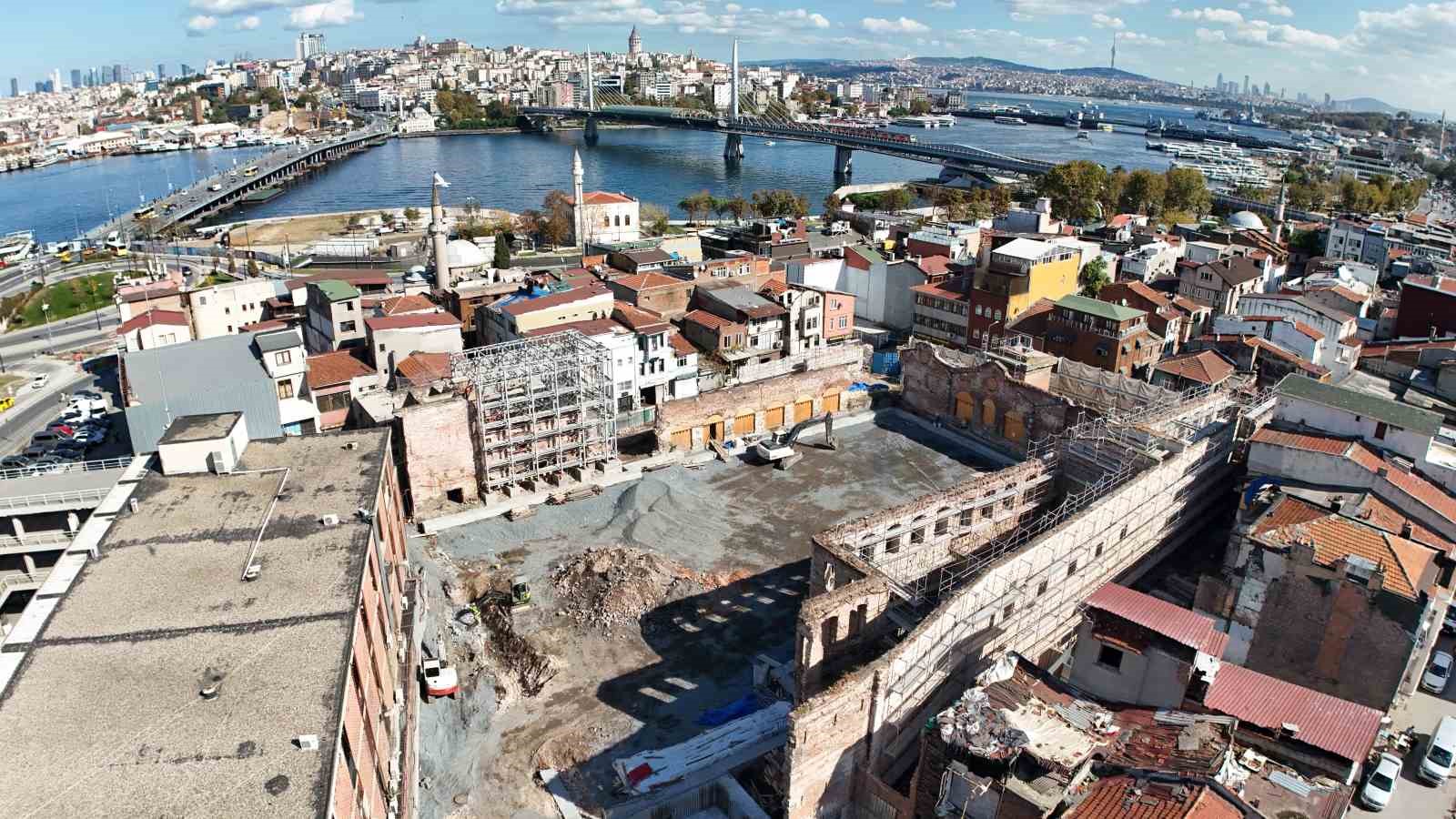 tarihi unkapani degirmeni restore edilerek gelecege tasiniyor universite kampusune donusecek 2