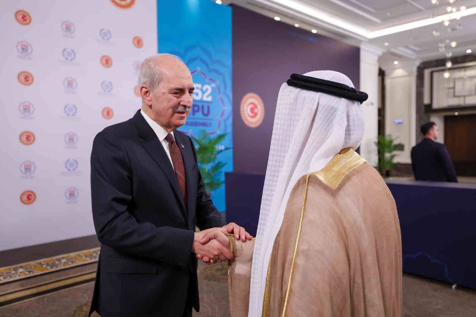 tbmm baskani kurtulmus arap parlamentosu baskani alyammahi ile gorustu 1 EIuVdOm9