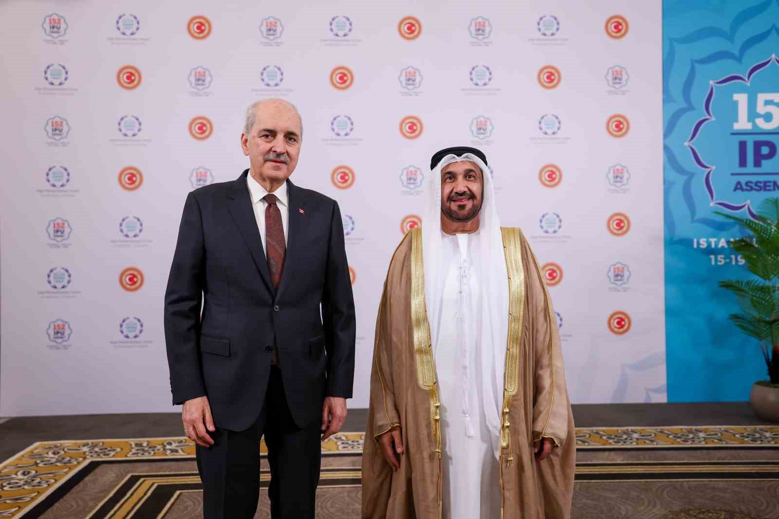 tbmm baskani kurtulmus arap parlamentosu baskani alyammahi ile gorustu 2 PSCia3Fj