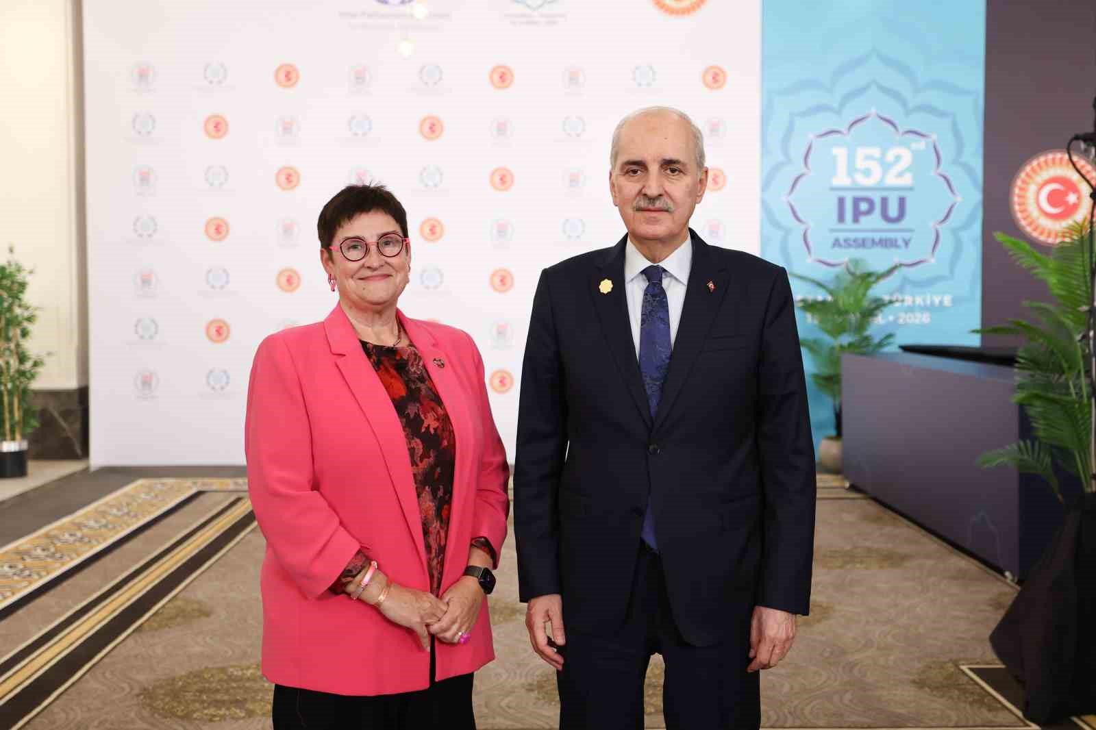 tbmm baskani kurtulmus avrupa konseyi parlamenter meclisi baskani bayr ile bir araya 2 7U9uPYai