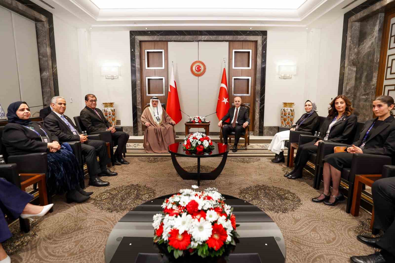 tbmm baskani kurtulmus bahreyn temsilciler meclisi baskani al musalam ile gorustu 3 IJfqgE7J