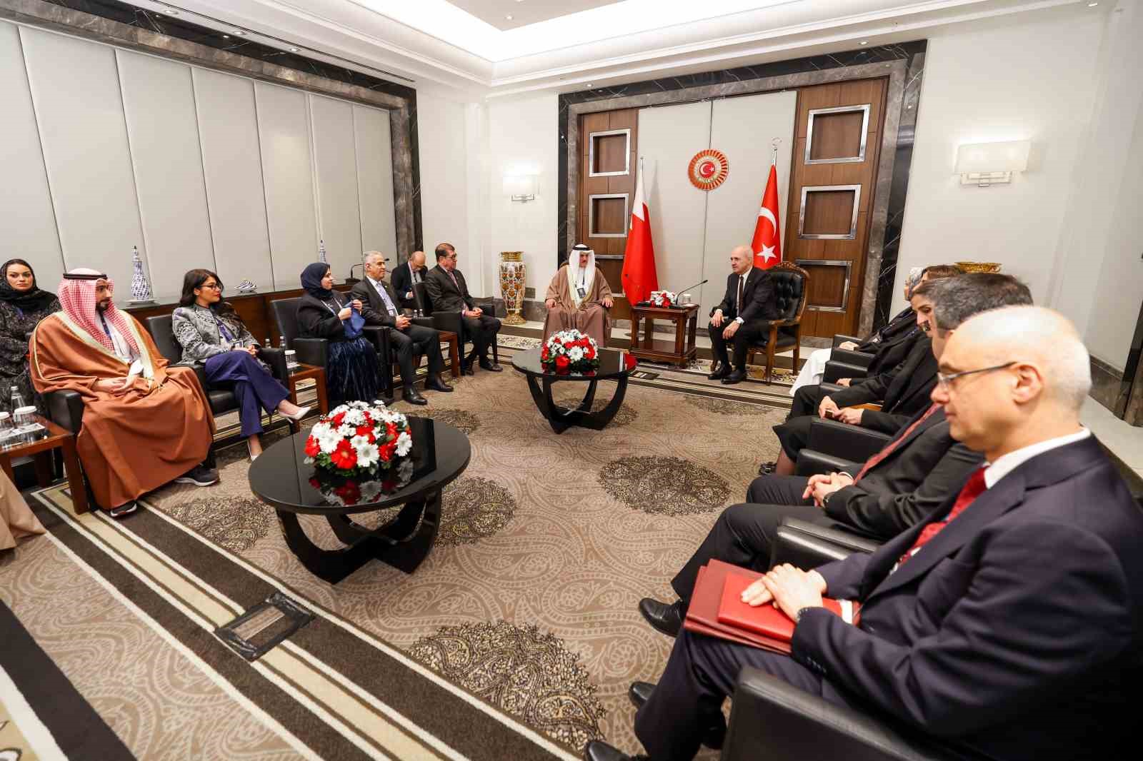 tbmm baskani kurtulmus bahreyn temsilciler meclisi baskani al musalam ile gorustu 4 lRkQdrmY