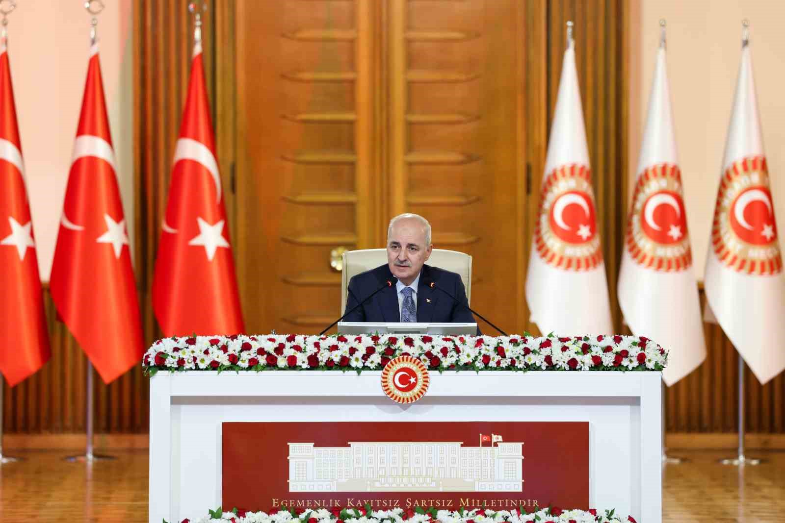 tbmm baskani kurtulmus basindan beri yuruttugumuz tum calismalar turkiyede teror eylemlerinin artik sona erdigini uRus8gfh