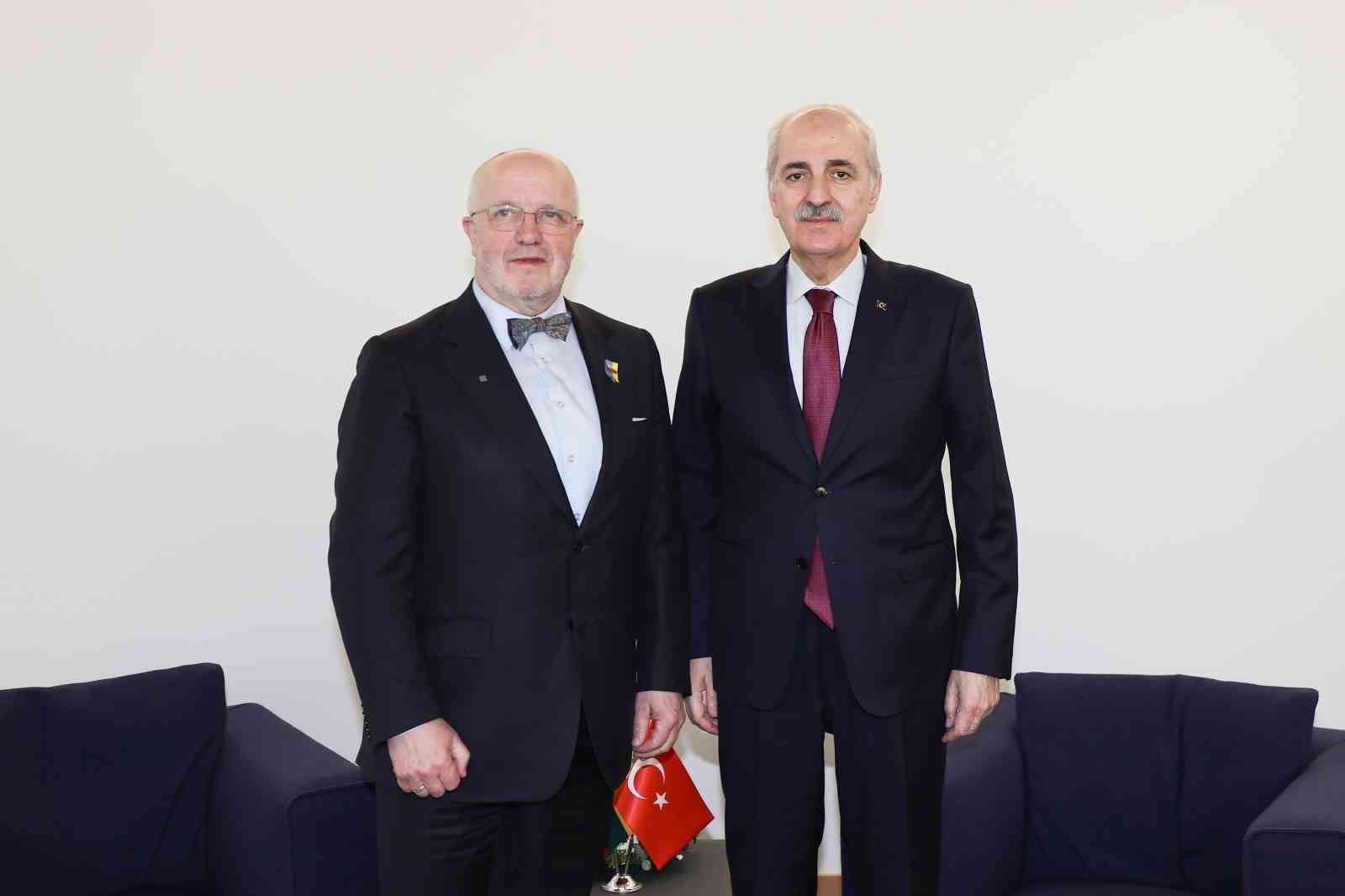 tbmm baskani kurtulmus litvanyali mevkidasi olekas ile gorustu 2 jrk48cNH