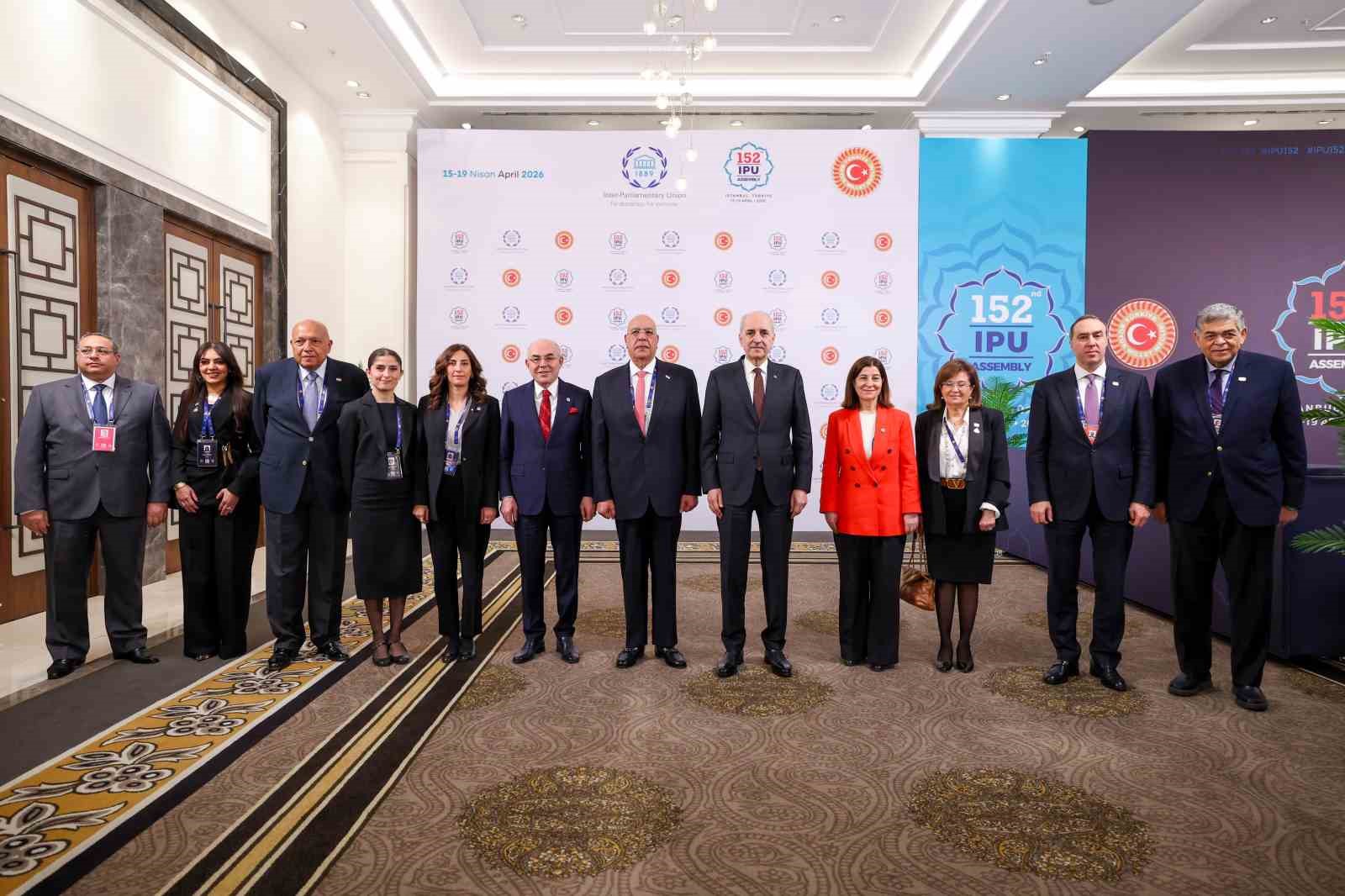 tbmm baskani kurtulmus misir temsilciler meclisi baskani badawy ile gorustu 5 kBEnaM1J