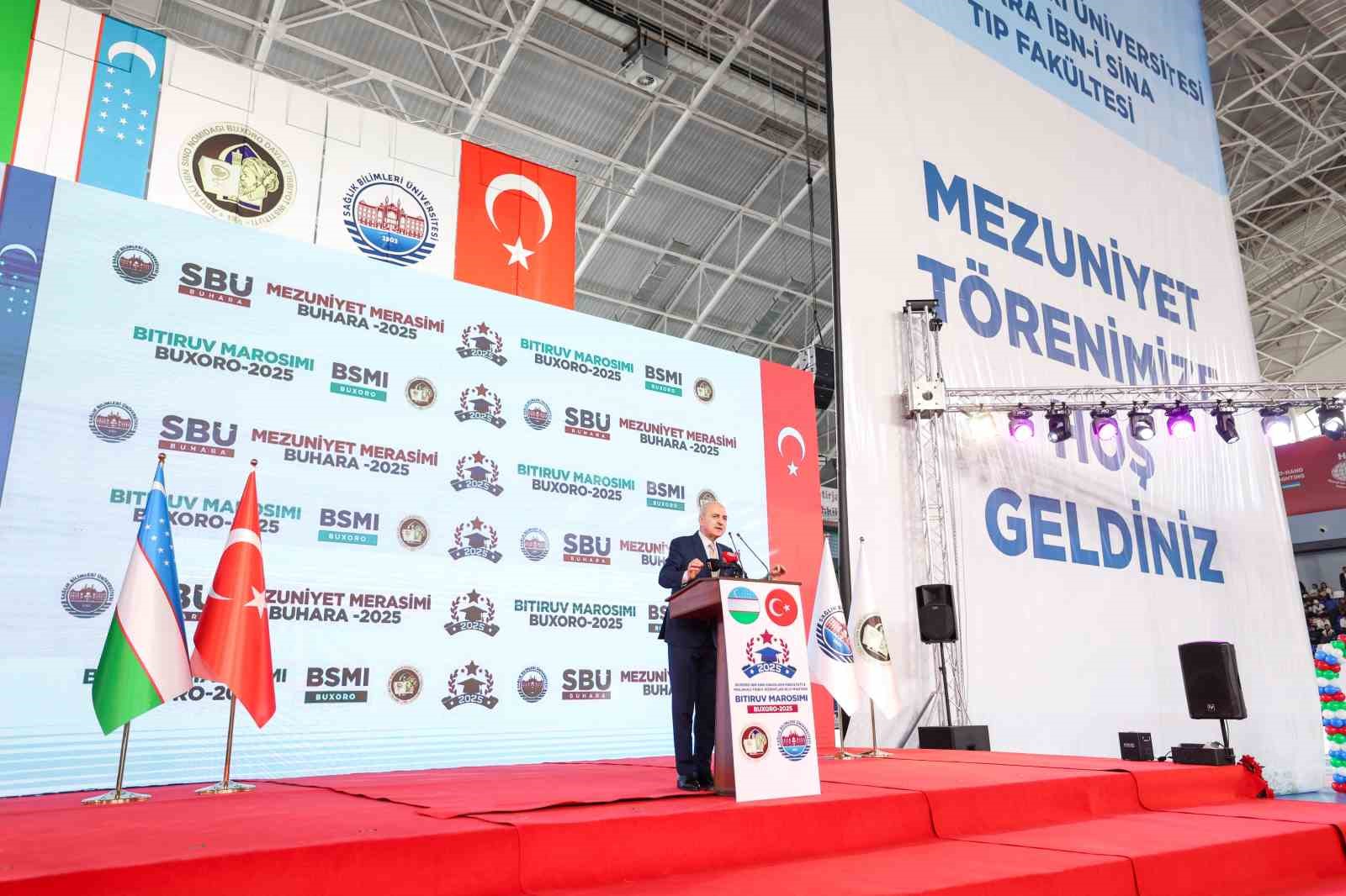 tbmm baskani kurtulmus saglik bilimleri universitesi ebu ali ibn sina buhara devlet tip enstitusu