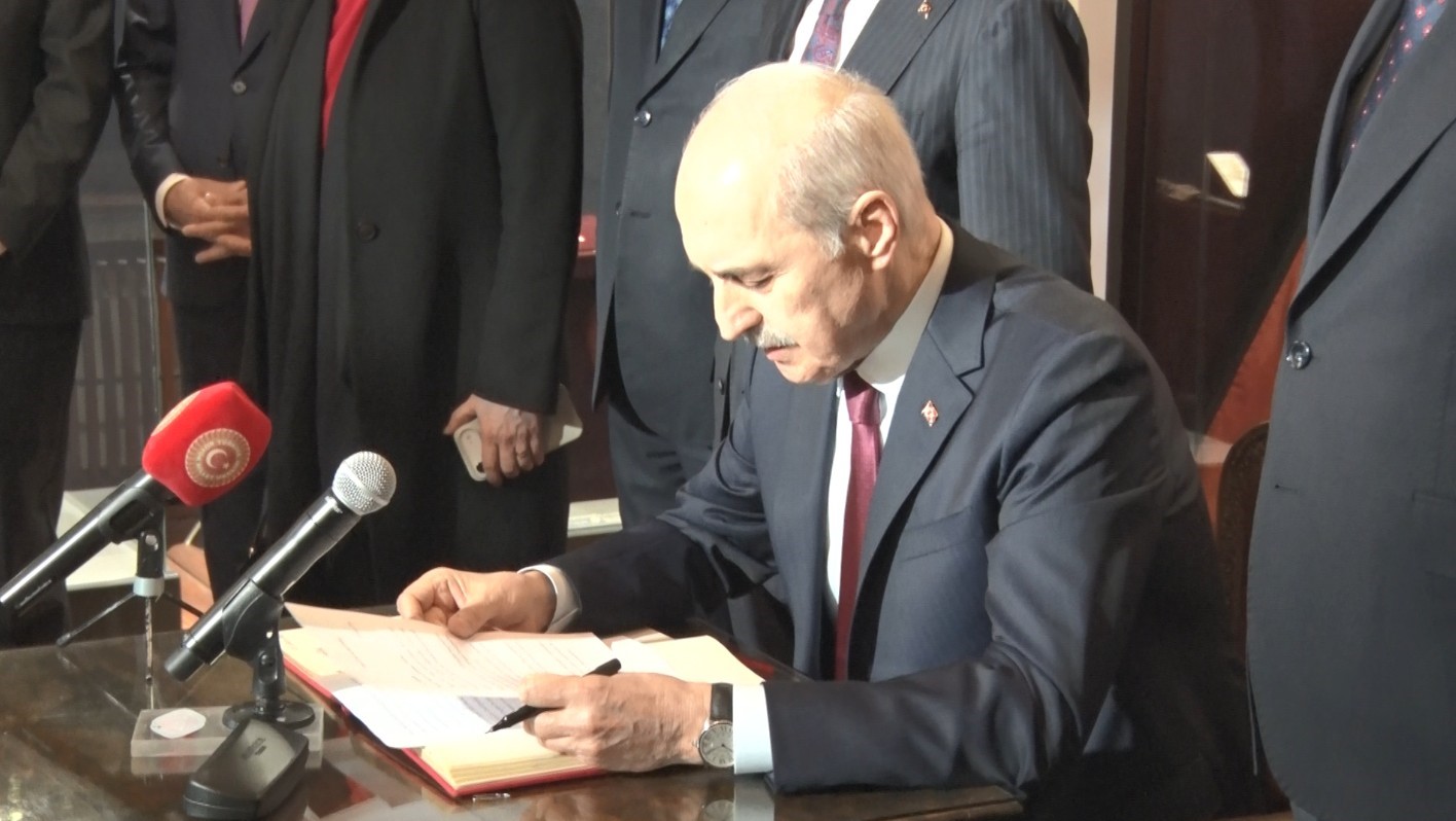 tbmm baskani kurtulmus tbmmnin 106nci yil donumu bu mucadelede bu milletin hurriyetten baska hicbir