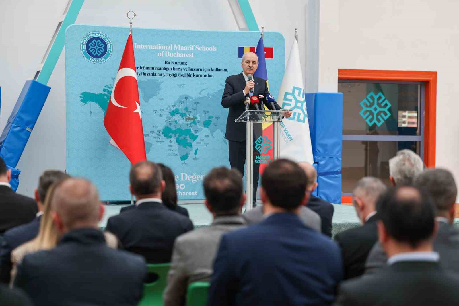 tbmm baskani kurtulmus turkiye olarak barisin istikrarin huzurun ve insani degerlerin yaninda olduk olmaya alNSUCFA