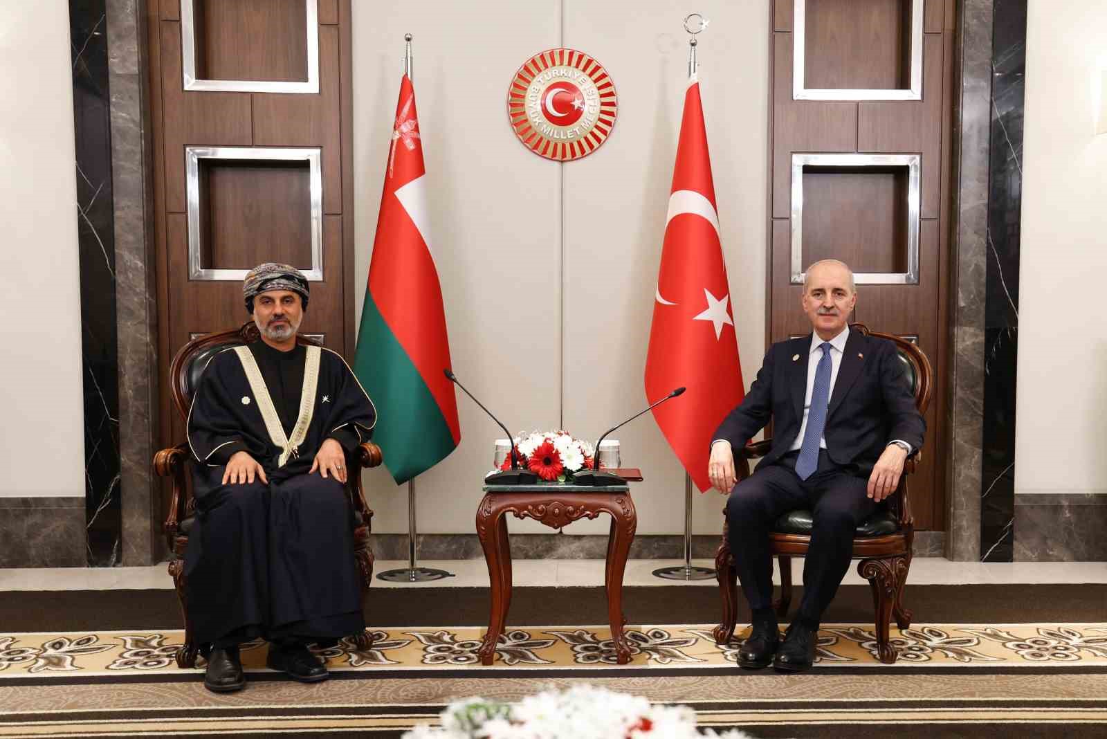 tbmm baskani kurtulmus umman sura meclisi baskani al maawali ile gorustu 2 AyVEd3l4