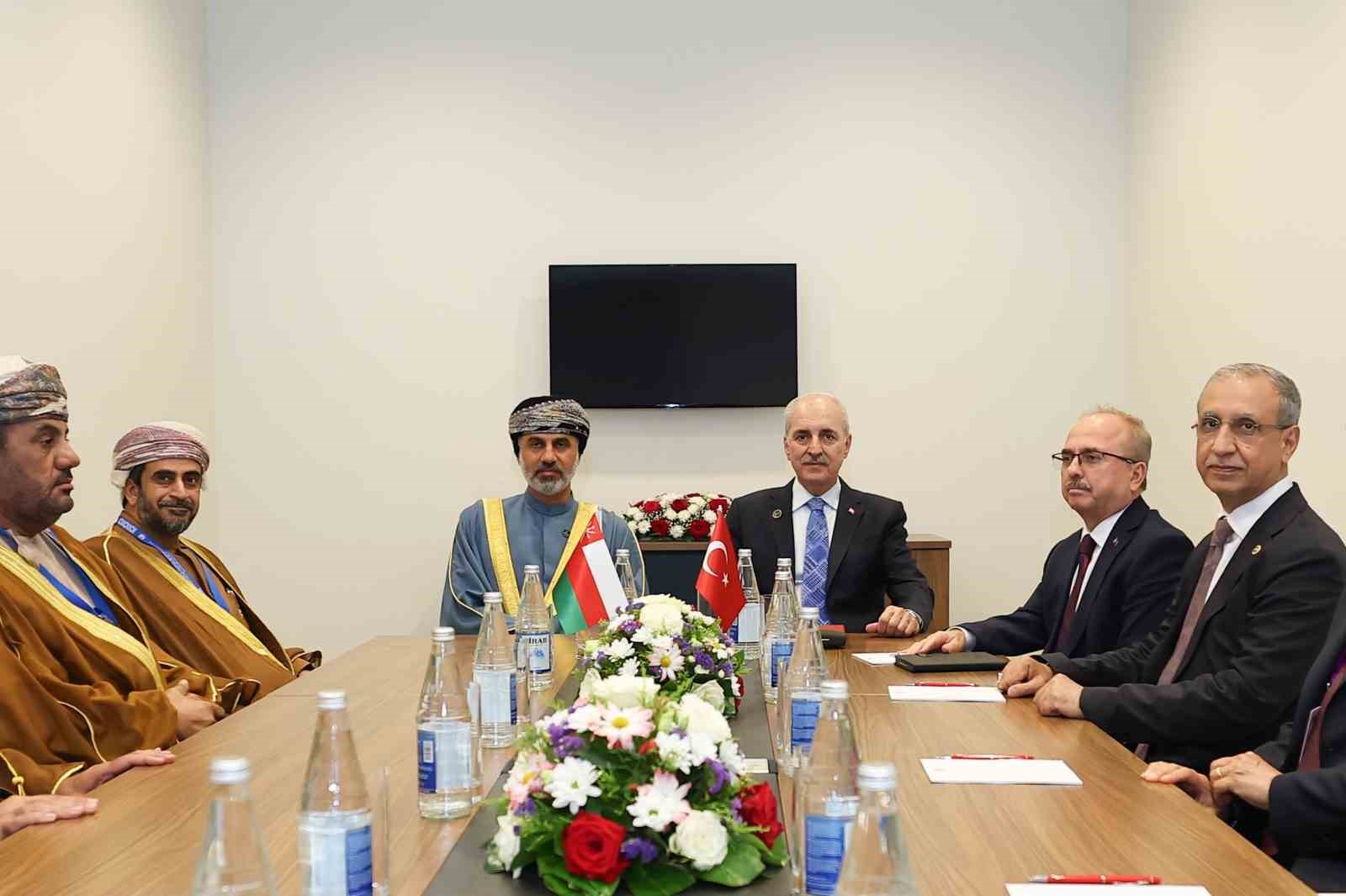 tbmm baskani kurtulmus umman sura meclisi baskani al maawali ile gorustu 3 LVZuNYO8
