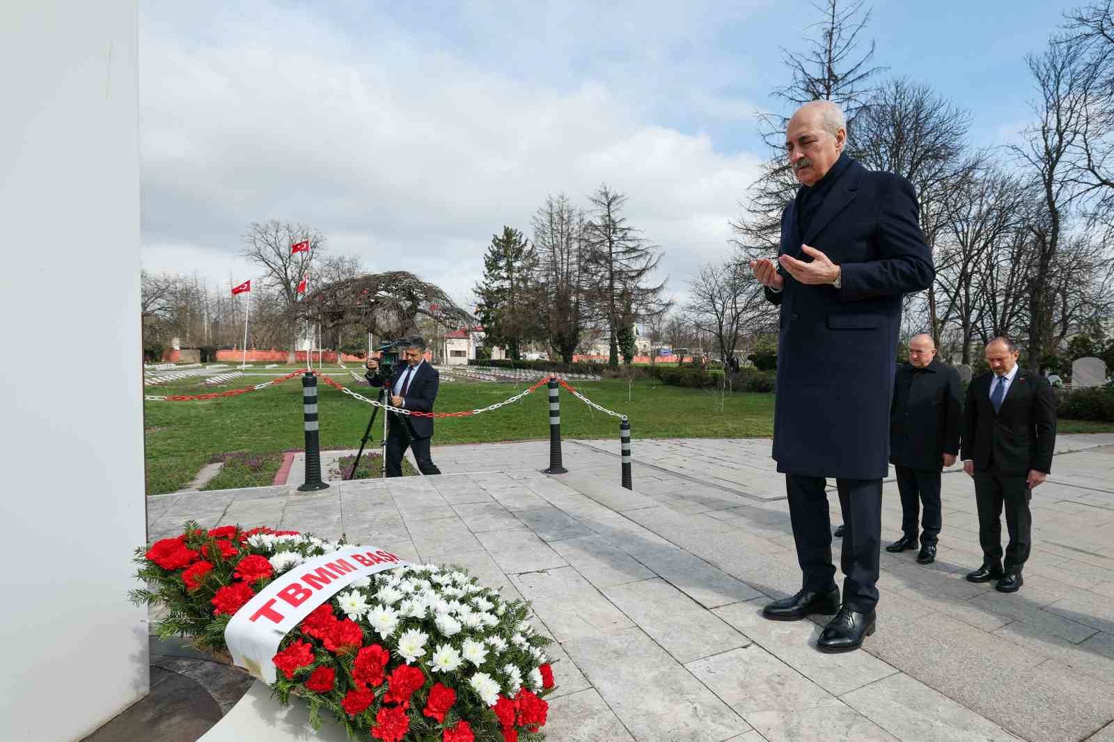 tbmm baskani kurtulmustan bukres turk sehitligine ziyaret 4