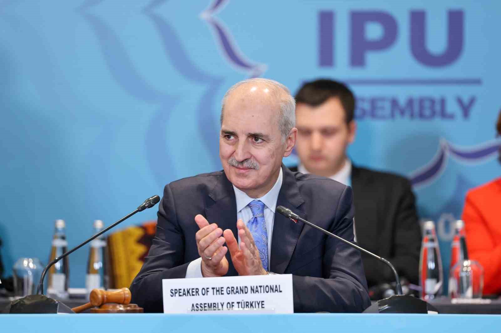 TBMM Başkanı Numan Kurtulmuş: "Adaletsizliğe ve çatışmalara karşı sesimizi yükseltmek gelecek nesillere karşı sorumluluğumuzdur" 5 tbmm baskani numan kurtulmus adaletsizlige ve catismalara karsi sesimizi yukseltmek gelecek nesillere karsi sorumlulugumuzdur zgqPStvq
