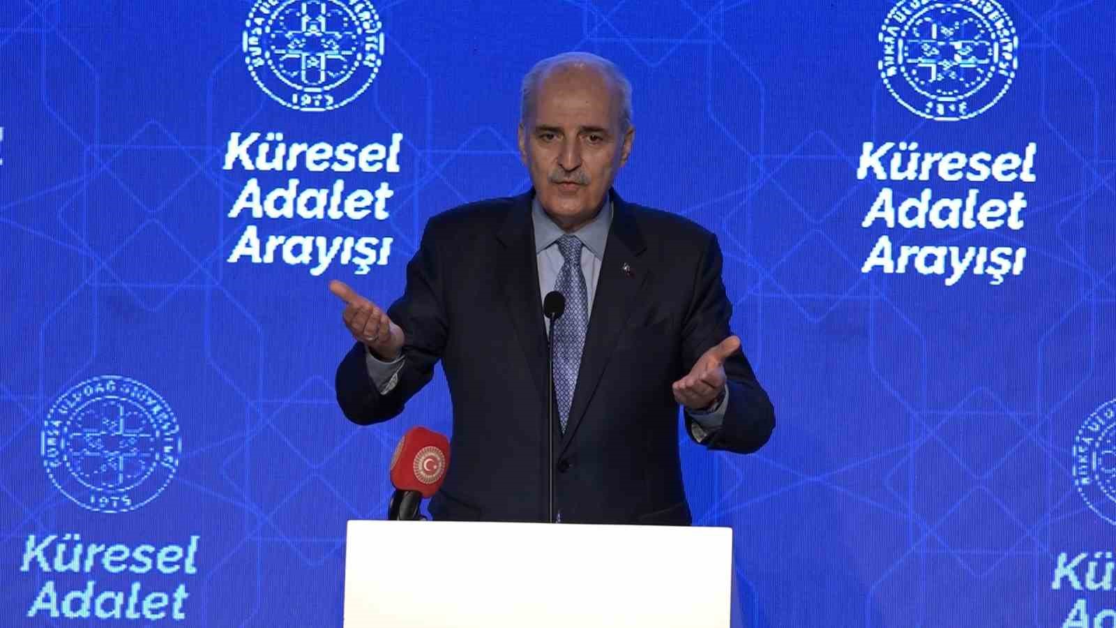 tbmm baskani prof dr numan kurtulmus dunyanin yeni ekonomik mimariye ihtiyaci var 1
