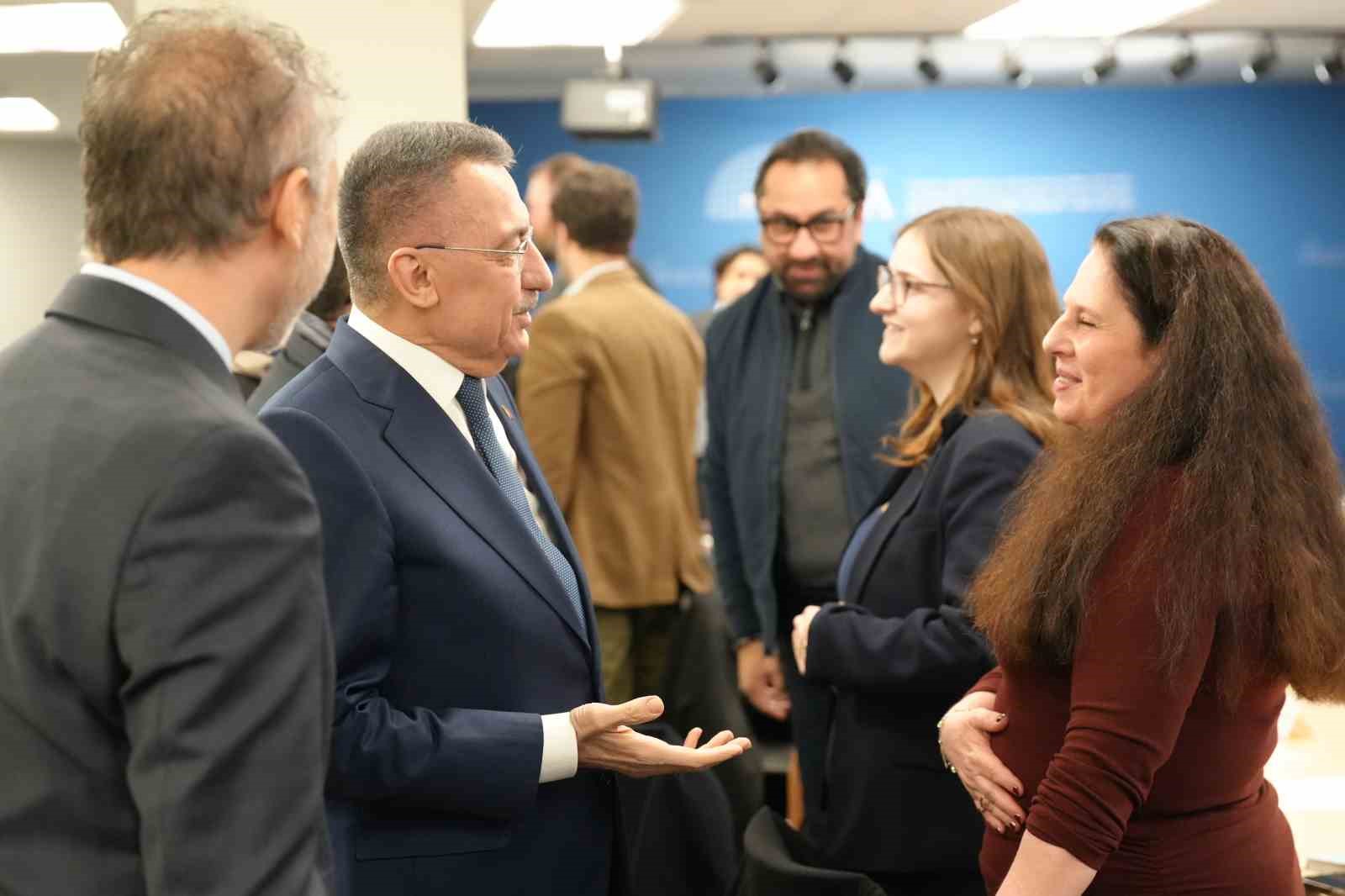 tbmm disisleri komisyonu baskani oktay abdde dusunce kuruluslari uzmanlariyla bir araya geldi 0