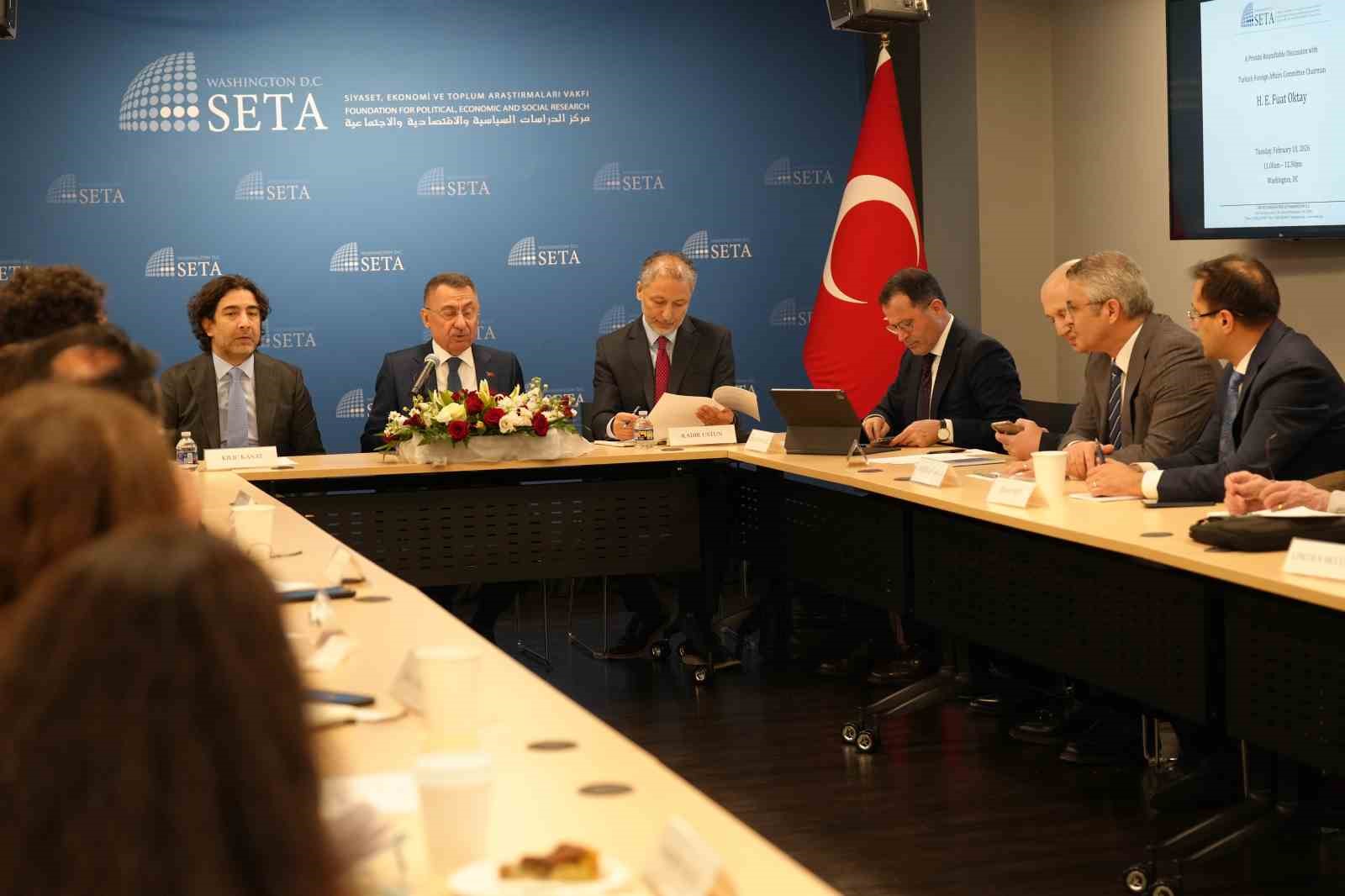 tbmm disisleri komisyonu baskani oktay abdde dusunce kuruluslari uzmanlariyla bir araya geldi 3 vPCWWHHq