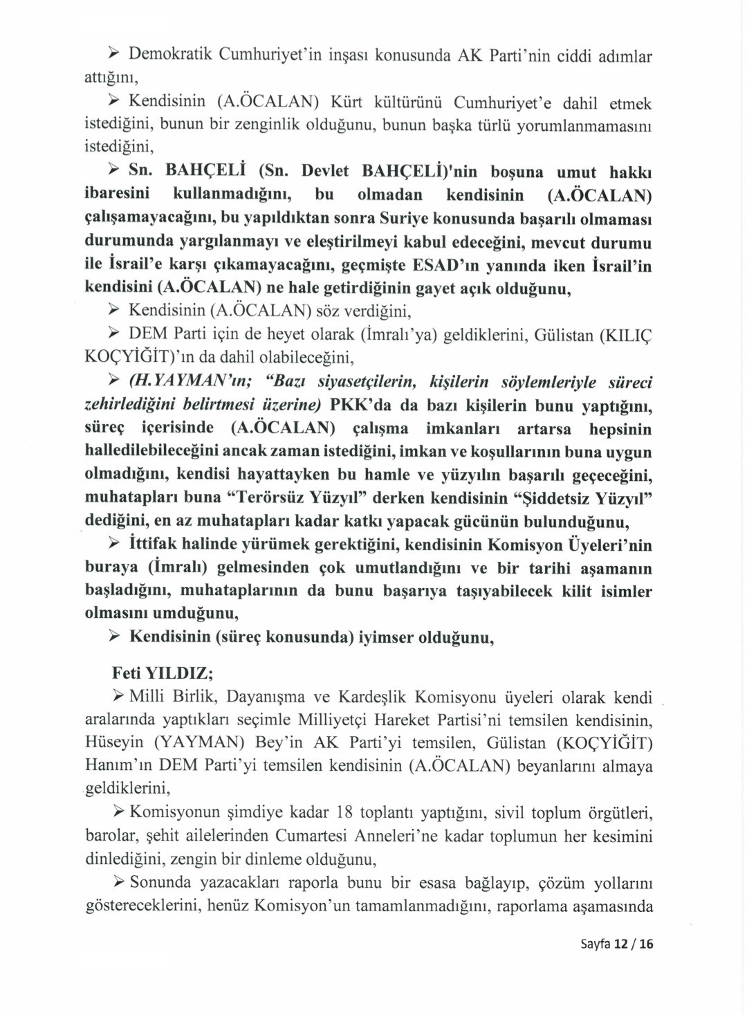 tbmm imrali gorusmesinin tutanaklarini yayimlandi 11 yBuMDK52