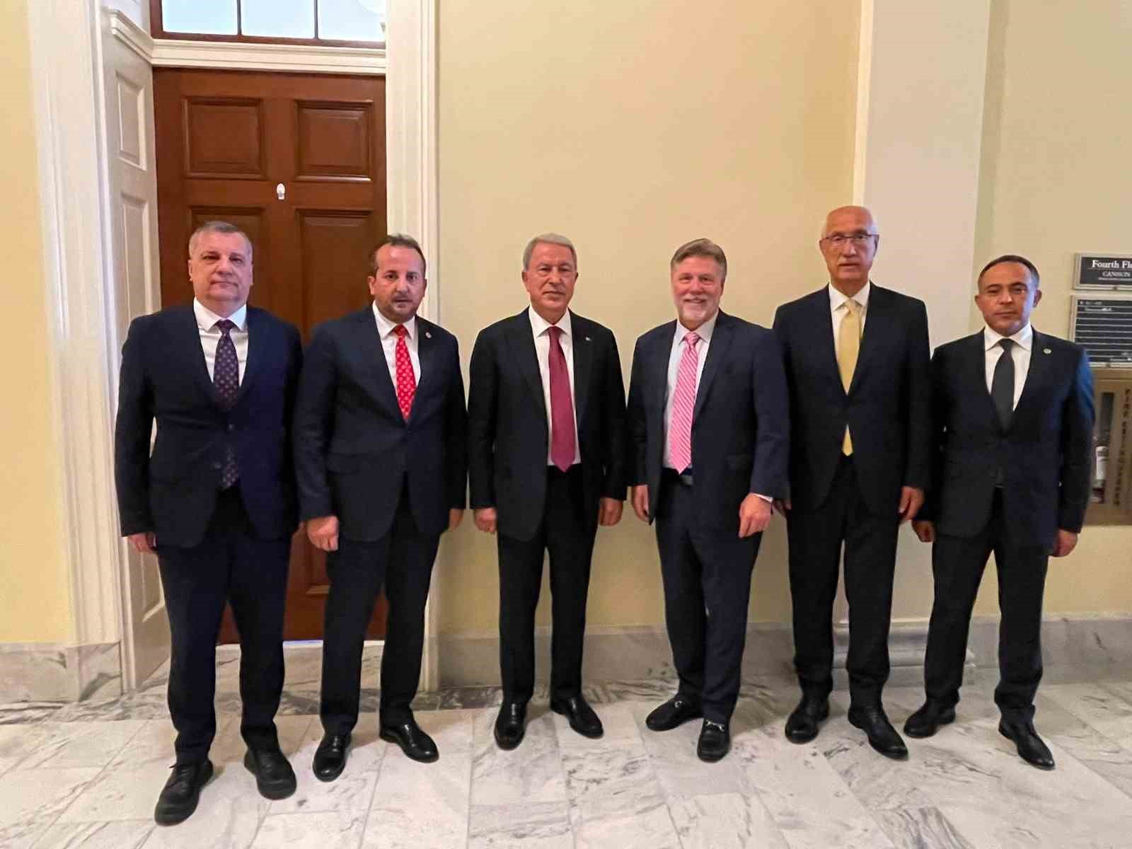 TBMM Milli Savunma Komisyonu Başkanı Akar: "Vaşington’da Türkiye’nin milli menfaatlerini savunmak bizim asli görevimizdir" 7 tbmm milli savunma komisyonu baskani akar vasingtonda turkiyenin milli menfaatlerini savunmak bizim asli gorevimizdir 9W89Fcl3