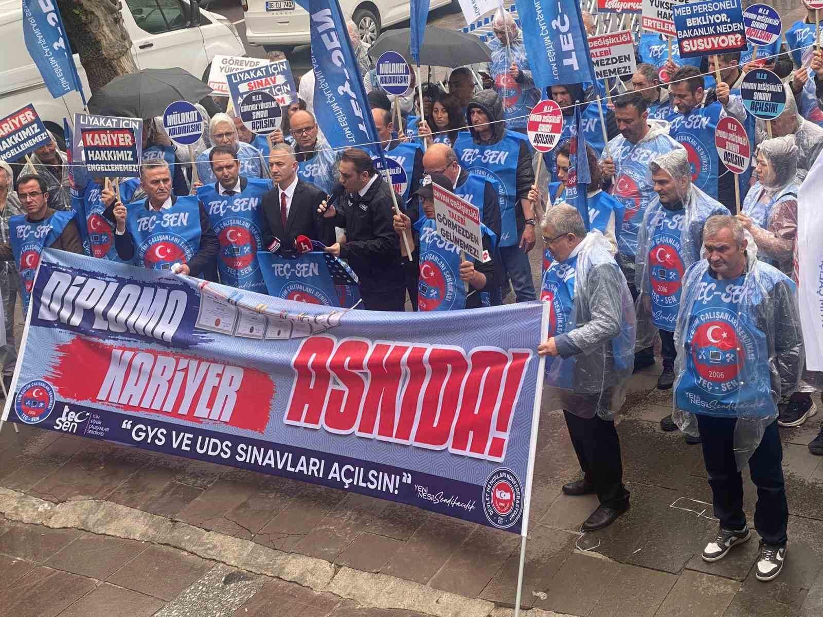 tec sen genel baskani demirel son yapilan unvan degisikligi sinavinin uzerinden 5 yildan fazla zaman rugidncB