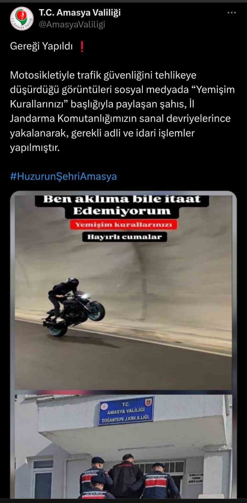 tehlikeli motosiklet kullandigi goruntuleri yemisim kurallarinizi notuyla paylasti geregi yapildi 0 P3lTXMH7