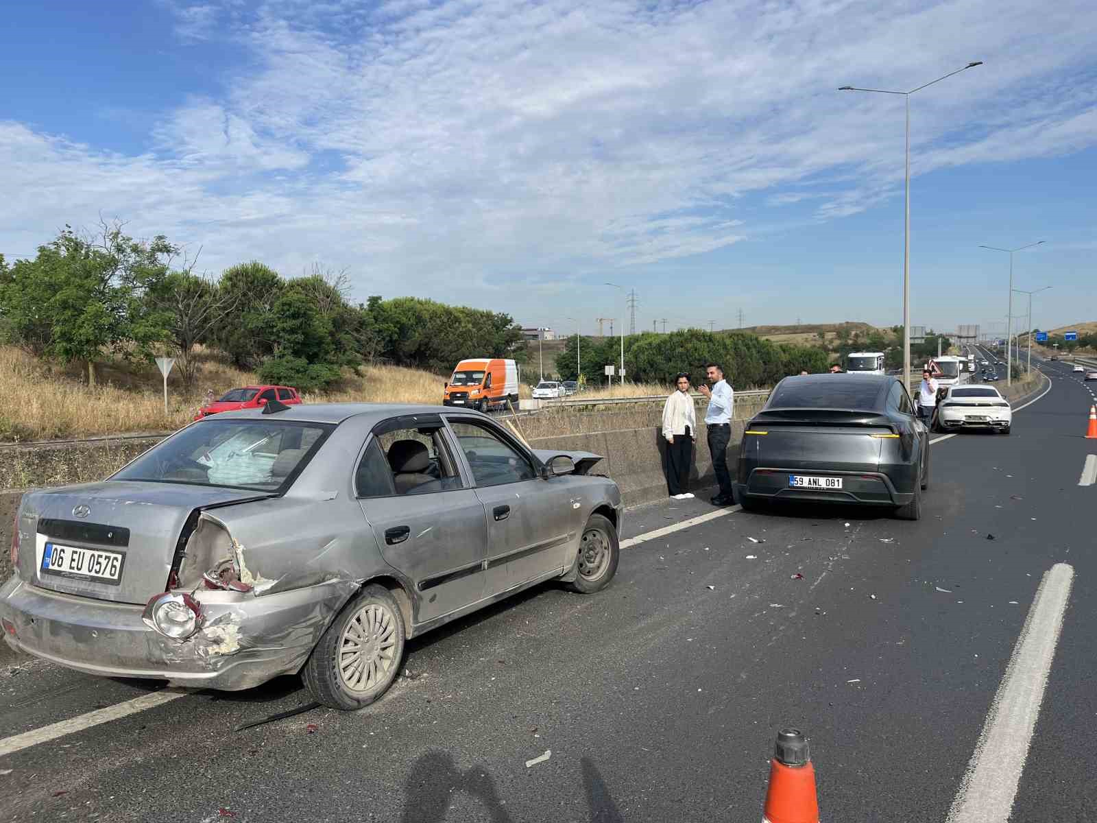 Tekirdağ’da 500 metre arayla iki zincirleme kaza 5 tekirdagda 500 metre arayla iki zincirleme kaza 1