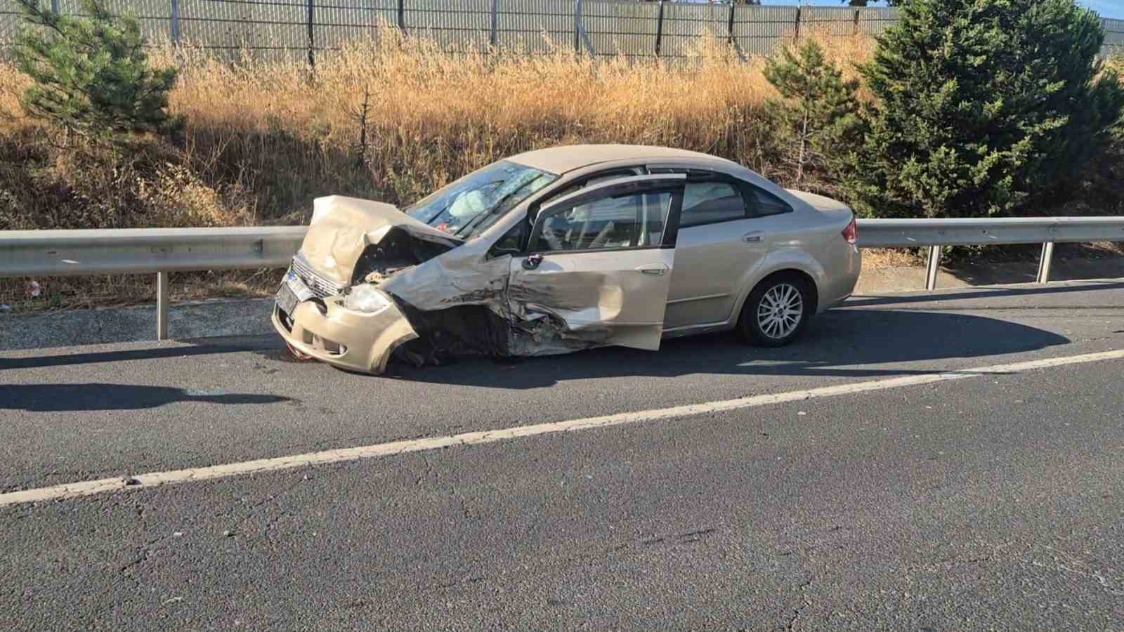 tekirdagda 7 aracin karistigi zincirleme kaza 1 yarali 0