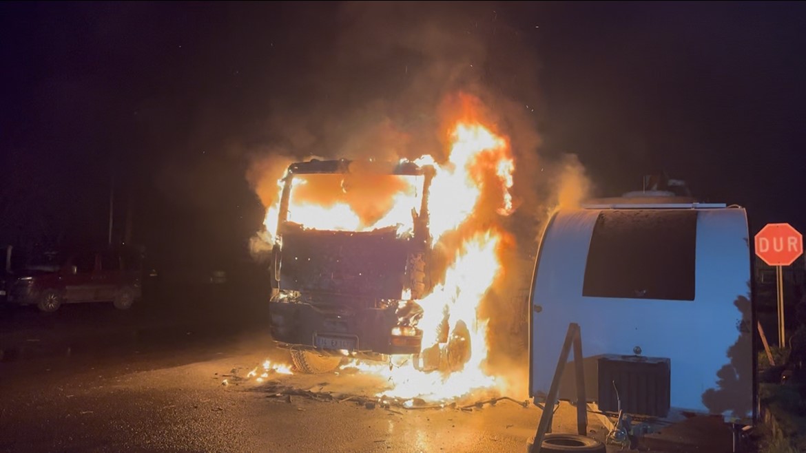 tekirdagda beton pompasi alev topuna dondu 2