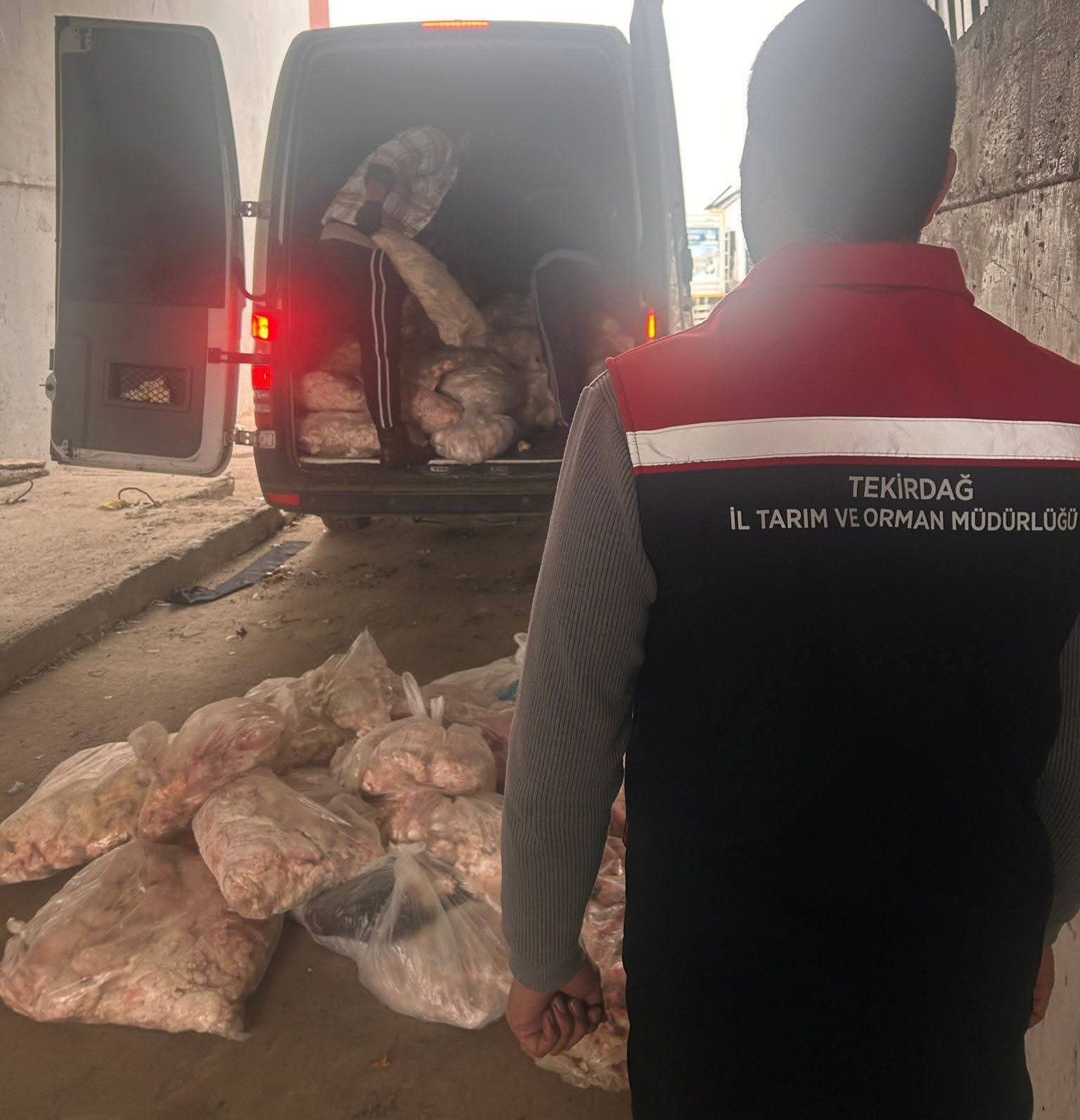 tekirdagda etiketsiz 2 bin 800 kilogram hayvansal urun imha edildi 2 sRbJA7FU