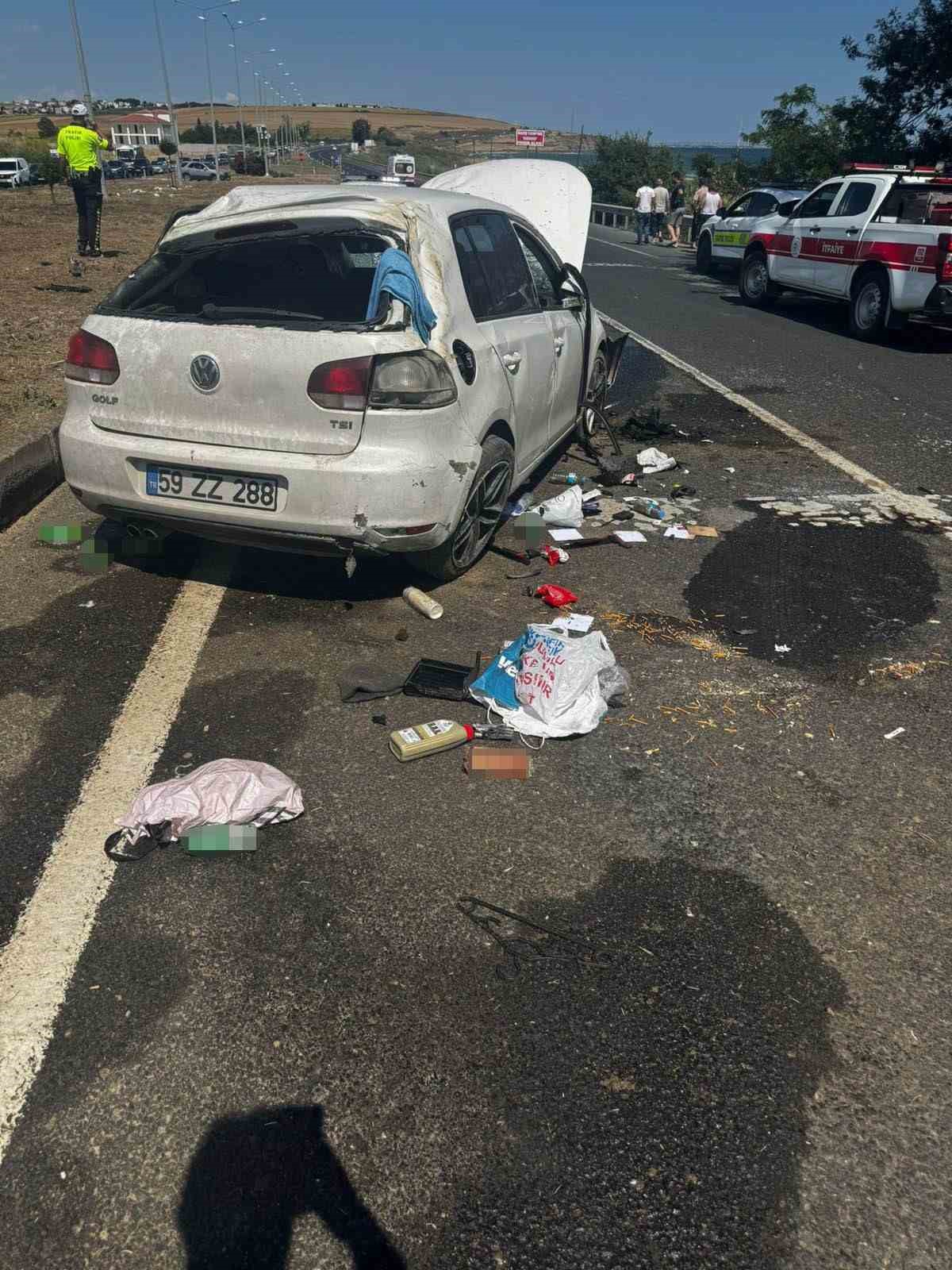 tekirdagda feci kaza dugun hazirligindaki cift yaralandi 0 fdDRT3pd