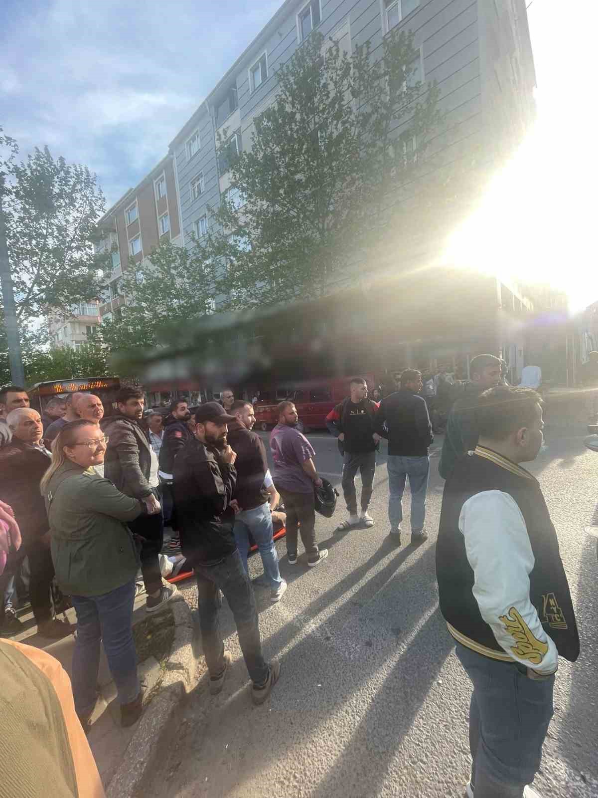 tekirdagda iki kisinin yaralandigi kaza kamerada 3 Z1JX7Zda