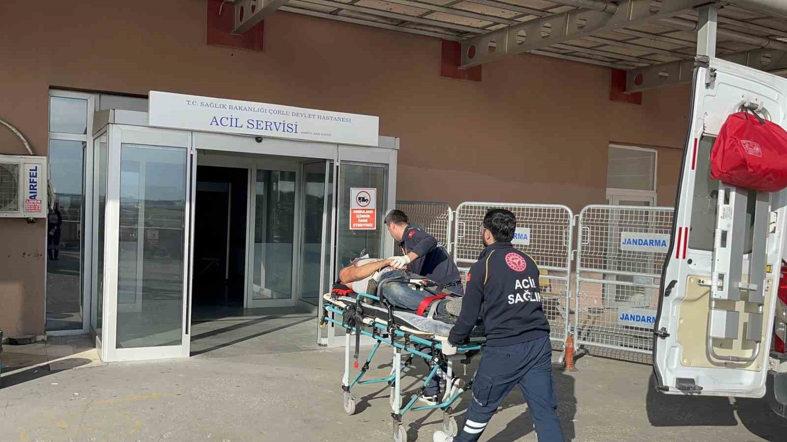 tekirdagda iskeleden dusen isci agir yaralandi 1