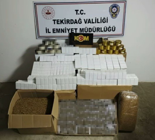 tekirdagda kacakciliga darbe tonlarca kacak urun ele gecirildi 18 supheli gozaltinda 2 UOsW6e3s