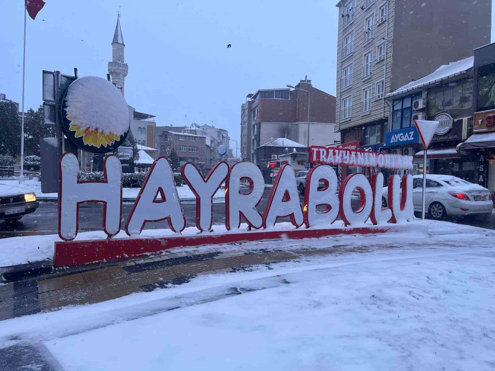tekirdagda kar yagisi etkisini surduruyor 0 v2wwRi8Q