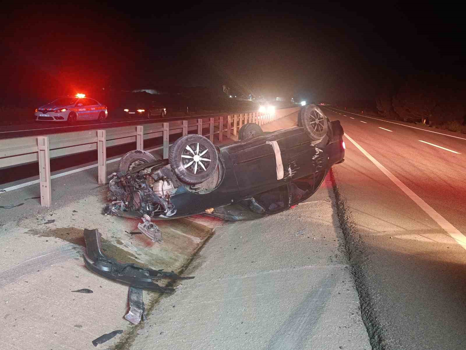 Tekirdağ’da otomobil takla attı: 1 yaralı 4 tekirdagda otomobil takla atti 1 yarali 0 qMO4V1Zm