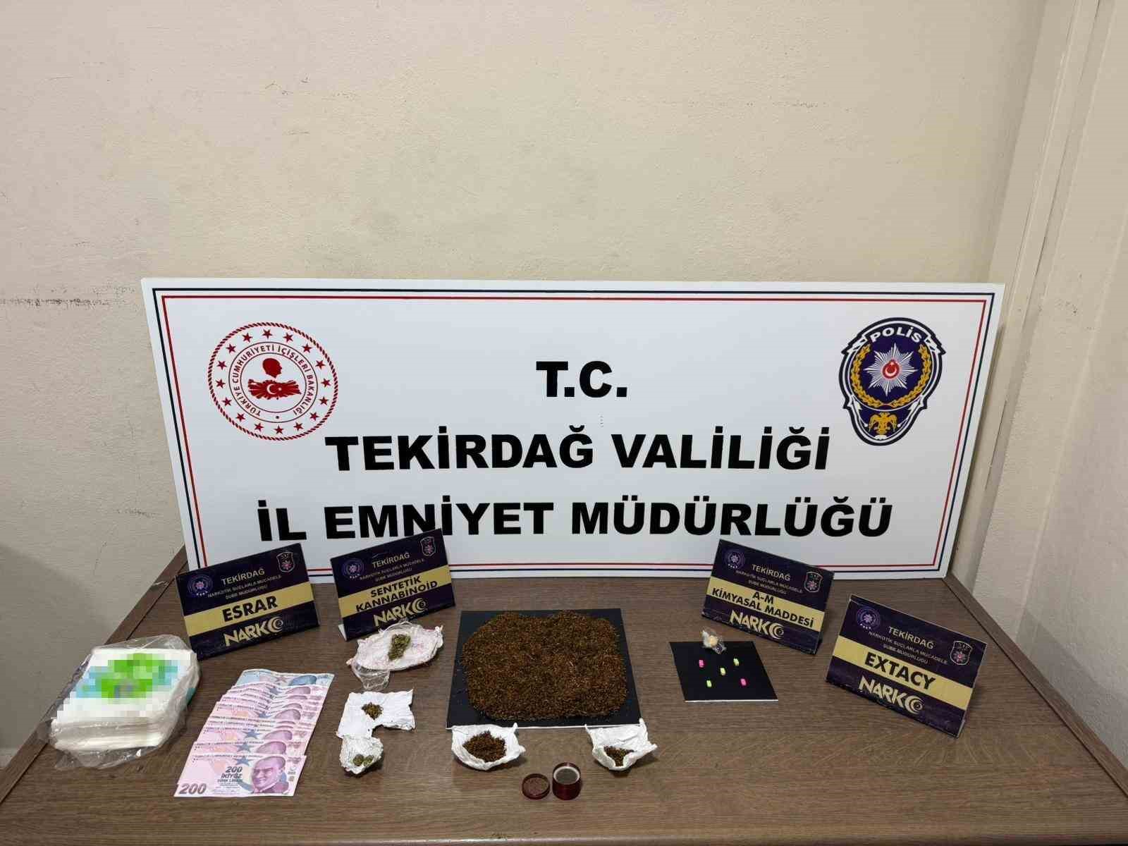 tekirdagda uyusturucu operasyonlarinda 16 kisi tutuklandi 1 bVwC8ndW