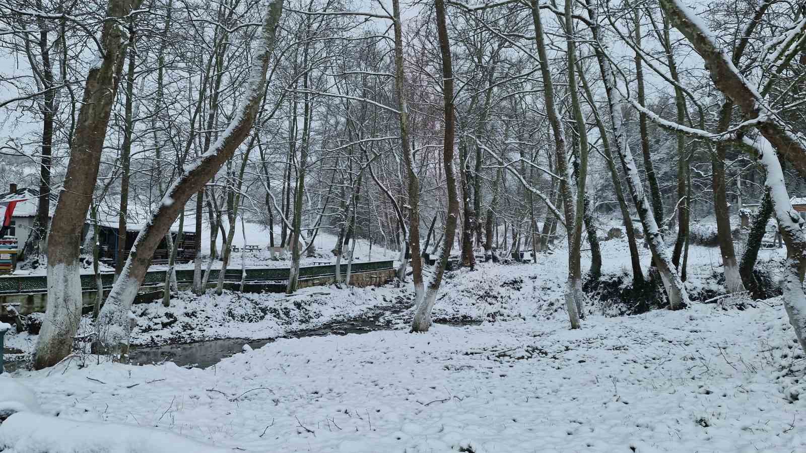 tekirdagin yuksek kesimleri yagan karla beyaza burundu 20 DiHLhO6u