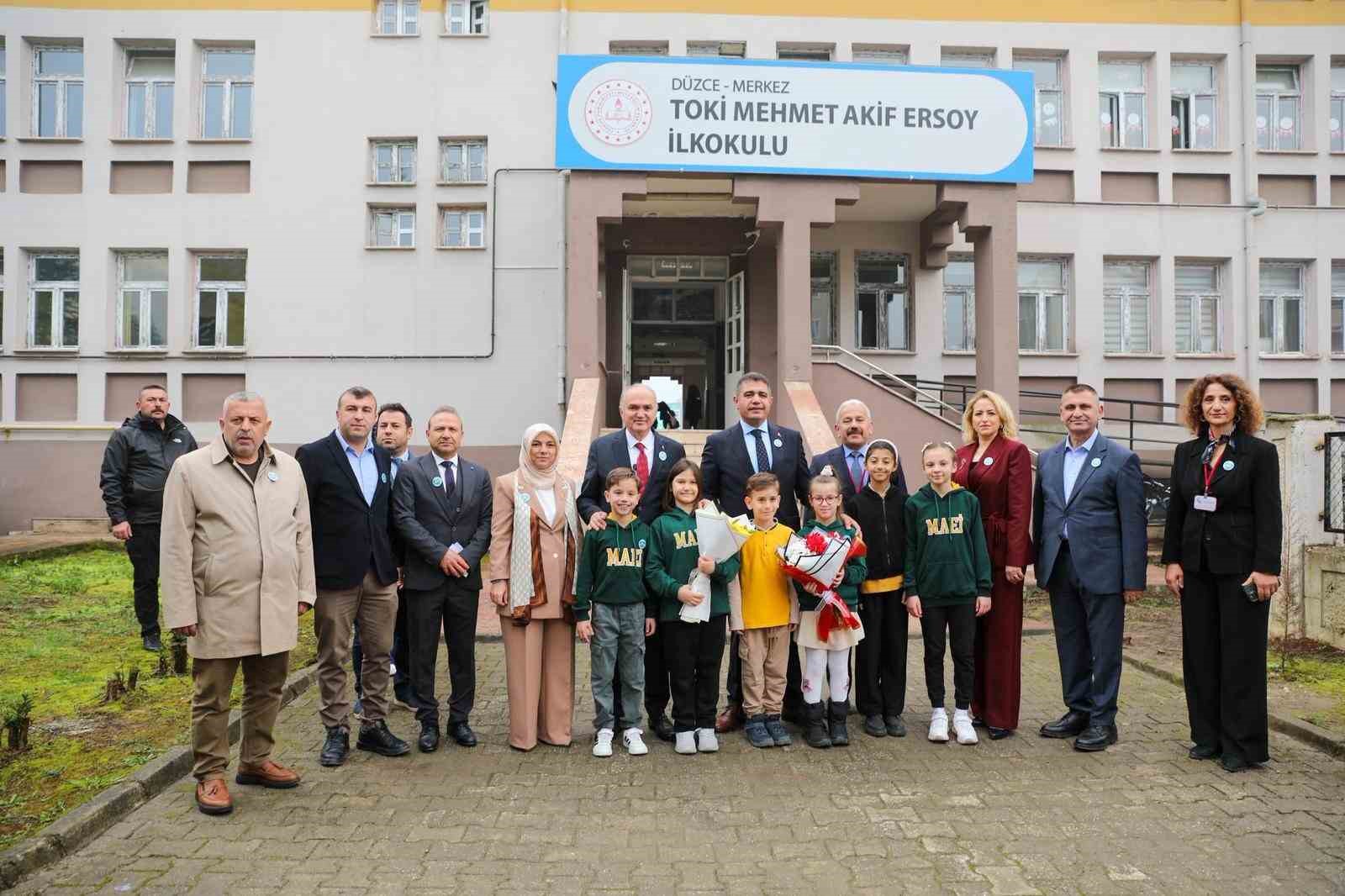 temiz sehir duzce kampanyasi okul bulusmalariyla suruyor 1