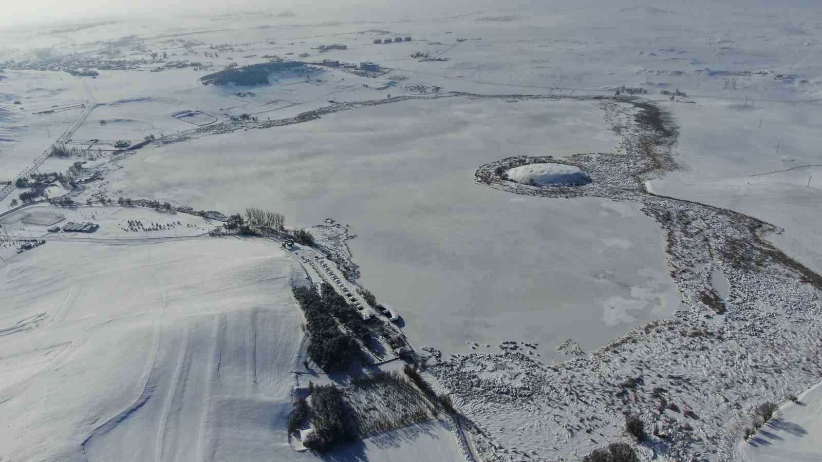 termometreler eksi 21i gosterdi hafik golu tamamen dondu 3 2r4smSzR