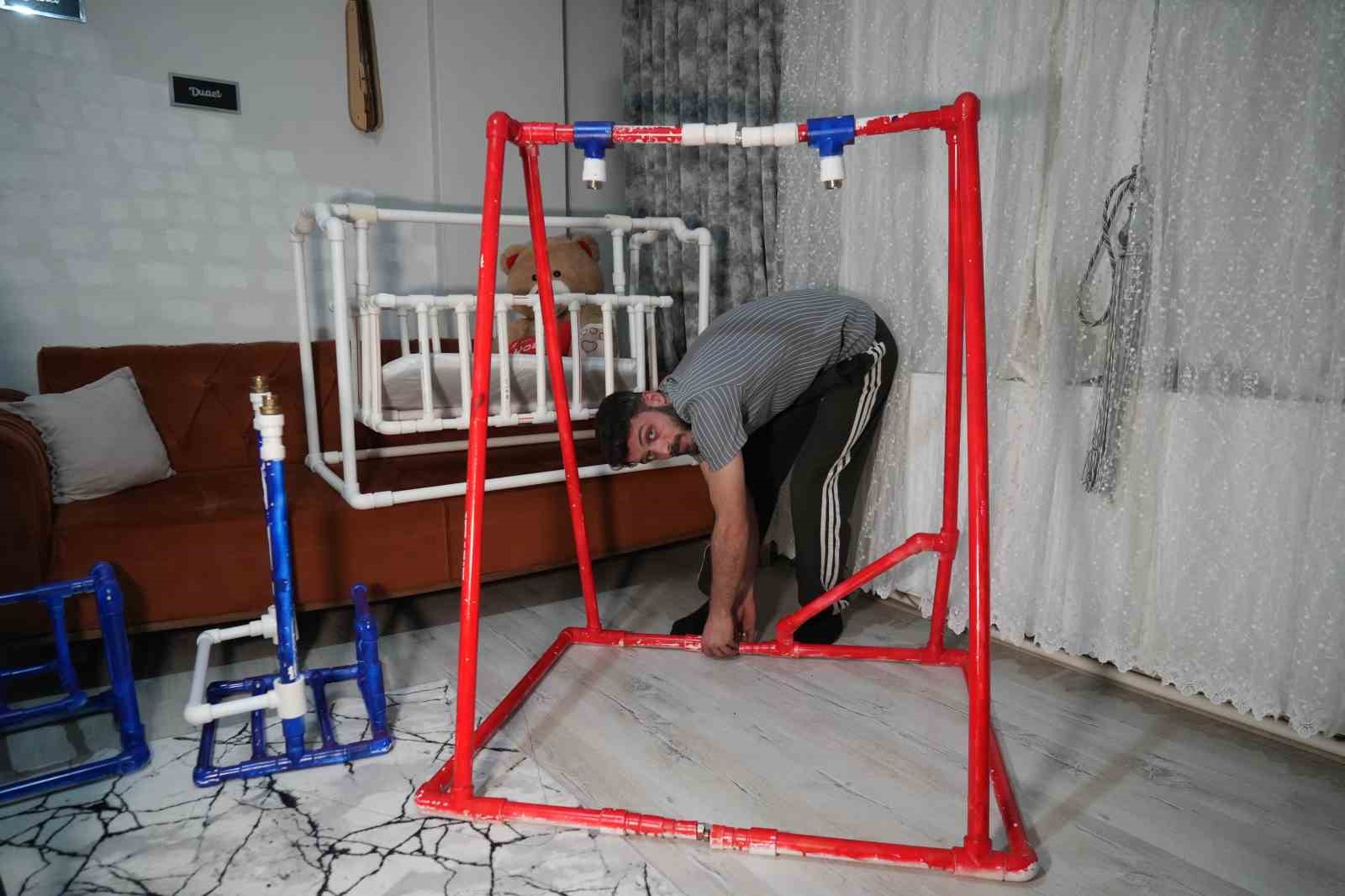 tesisatci baba adayindan dogacak bebegine su borusundan besik ve salincak 2 Fm9CQUP8