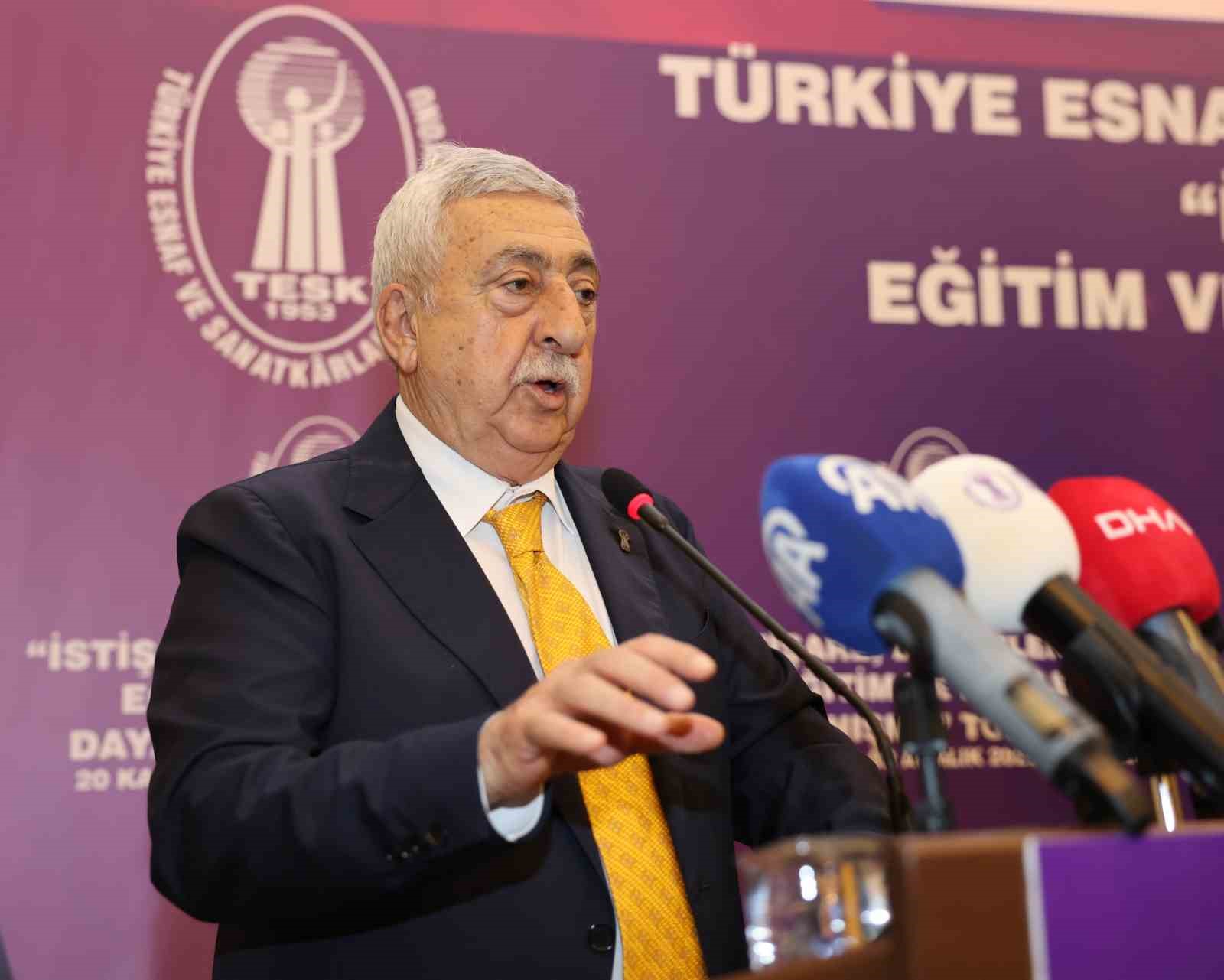 TESK Başkanı Palandöken: "Az kazanandan az, çok kazanandan çok vergi alınmalı" 4 tesk baskani palandoken az kazanandan az cok kazanandan cok vergi alinmali 0 iH2sE32T