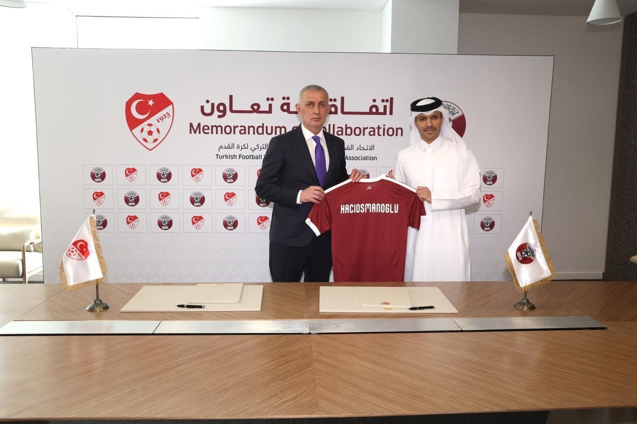 tff ile katar futbol federasyonu arasinda is birligi anlasmasi imzalandi 2 sdnjq94M