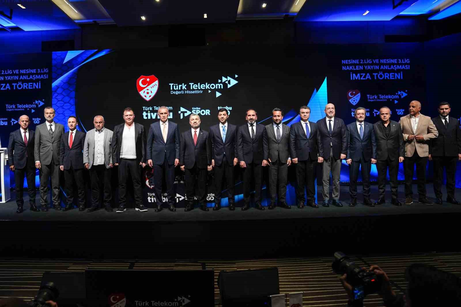 tff ile turk telekom arasinda 2 ve 3 ligin yayin anlasmasi imzalandi 10 WOTQhrEc