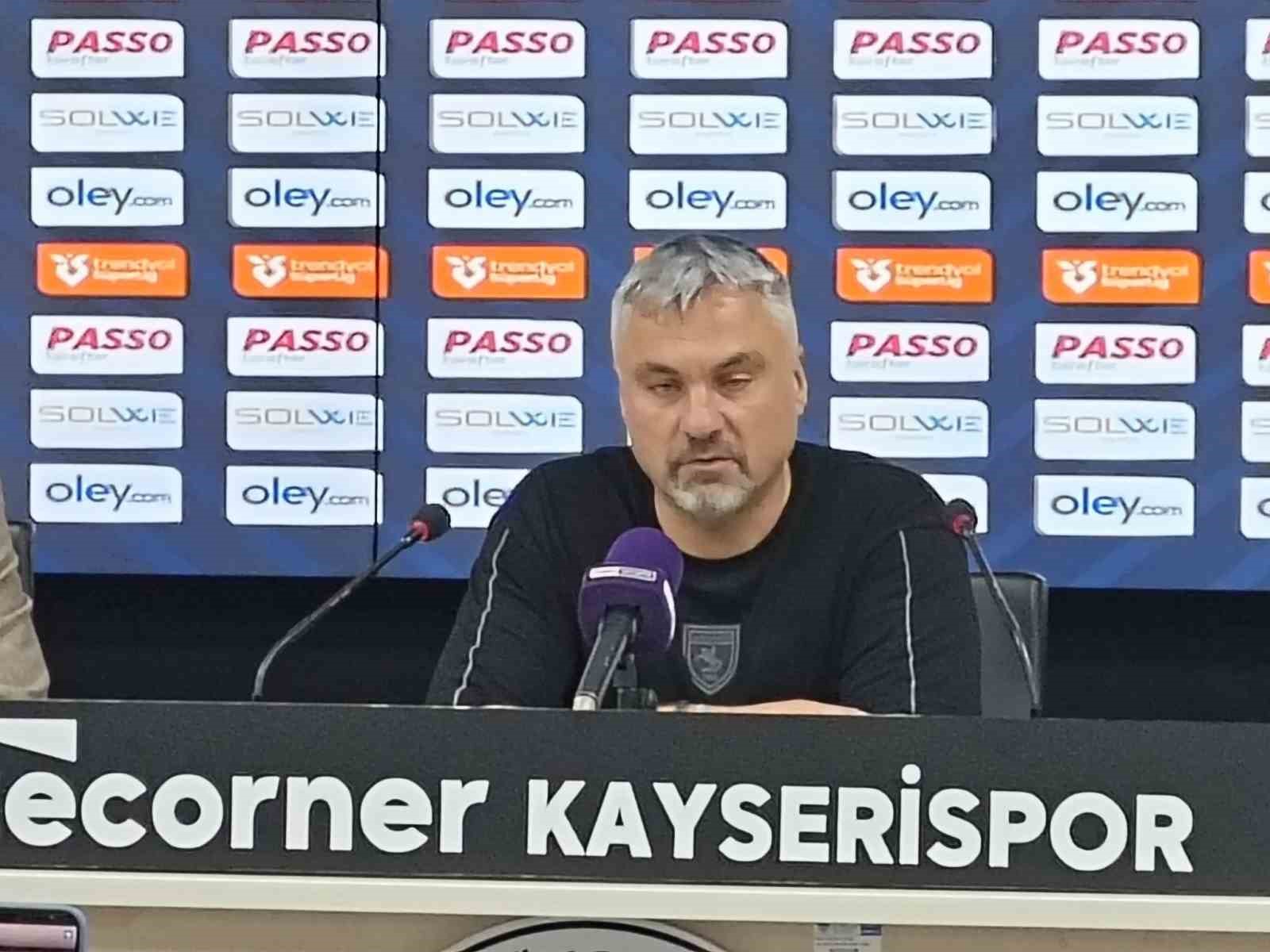 Thomas Reis: "Kayserispor’un yeni hocasına karşı takımı hazırlamam zor oldu" 4 thomas reis kayserisporun yeni hocasina karsi takimi hazirlamam zor oldu 0 BTzAW25J