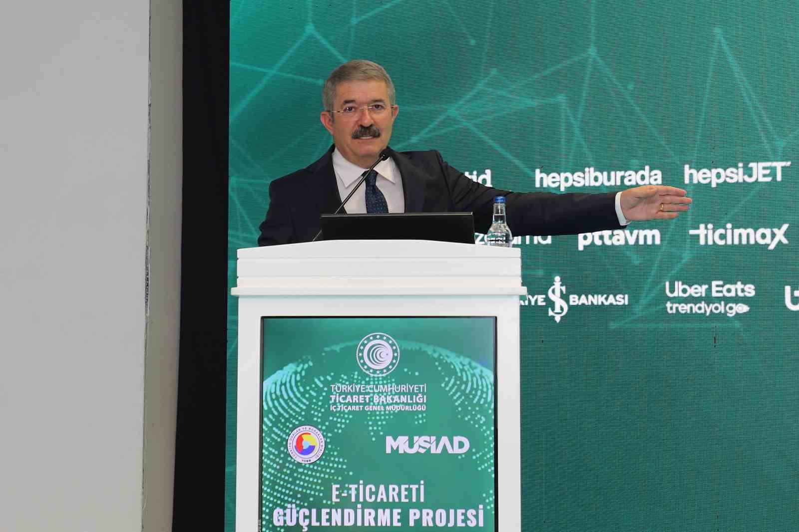 ticaret bakan yardimcisi gurcan e ticaret hacmi 45 trilyon liraya ulasti 2