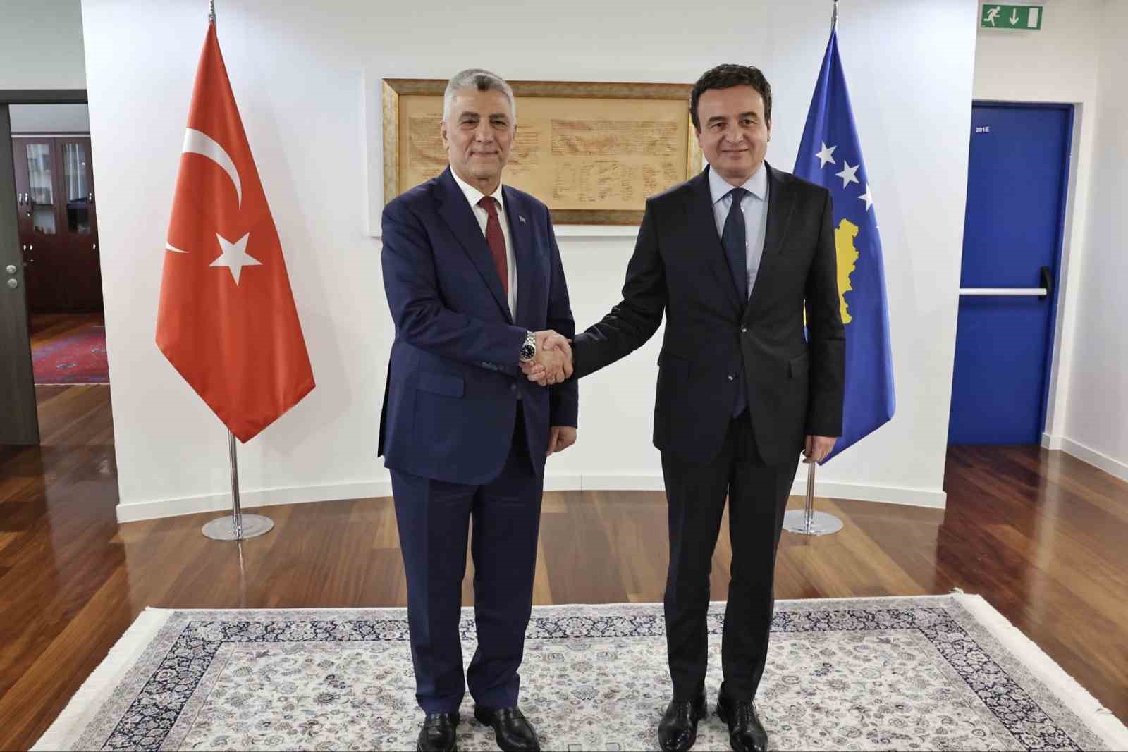 Ticaret Bakanı Bolat, Kosova Başbakanı Kurti ile bir araya geldi 7 ticaret bakani bolat kosova basbakani kurti ile bir araya geldi 3