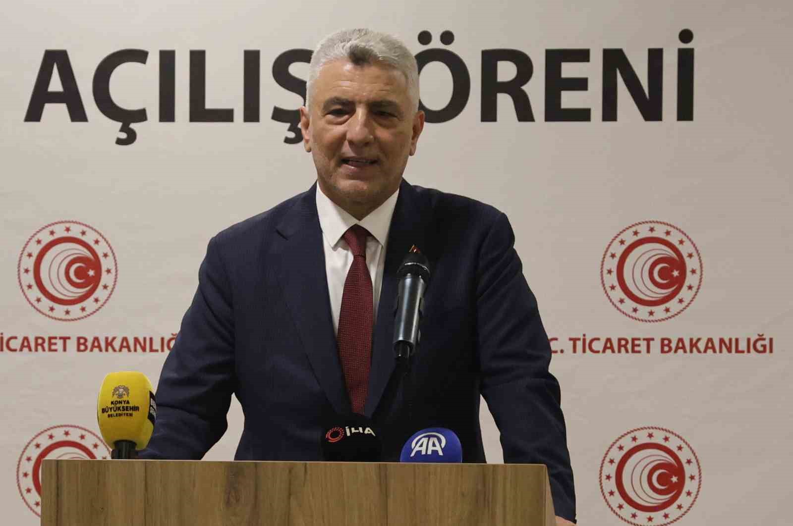 ticaret bakani omer bolat konyada kutuphane acilisina katildi 2