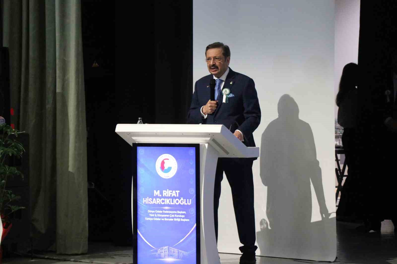 TOBB Başkanı Hisarcıklıoğlu: "Babanın oğula kefil olmadığı yerde biz kefil oluyoruz" 7 tobb baskani hisarciklioglu babanin ogula kefil olmadigi yerde biz kefil oluyoruz 3 7A4nQ6e3